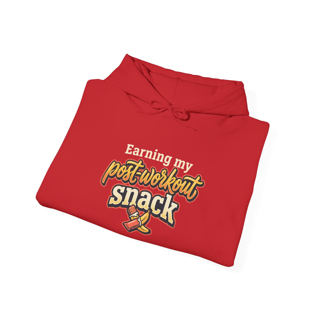Earning My Post-Workout Snack Unisex Heavy Blend™ Hooded Sweatshirt