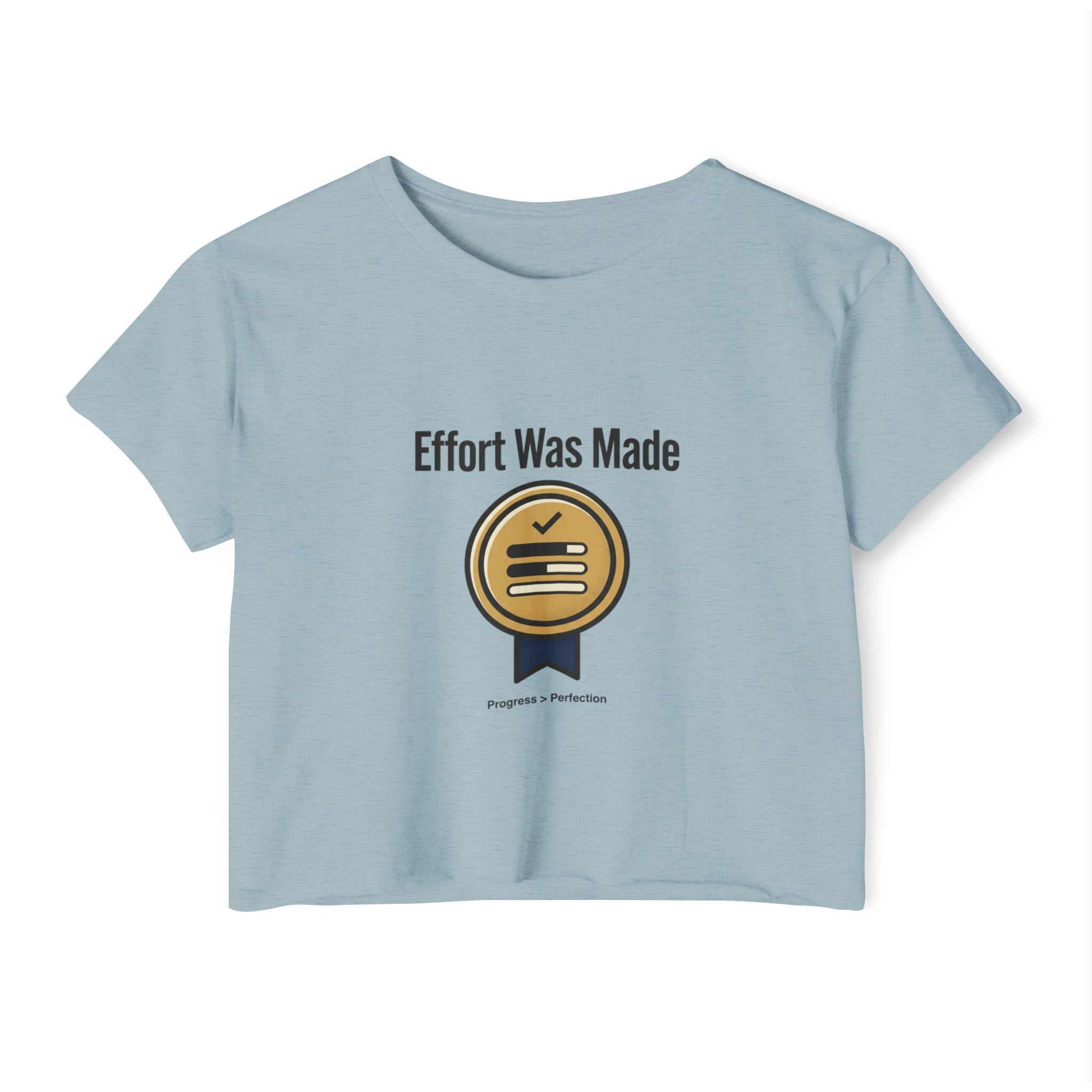 Effort was Made Women's Festival Crop Top