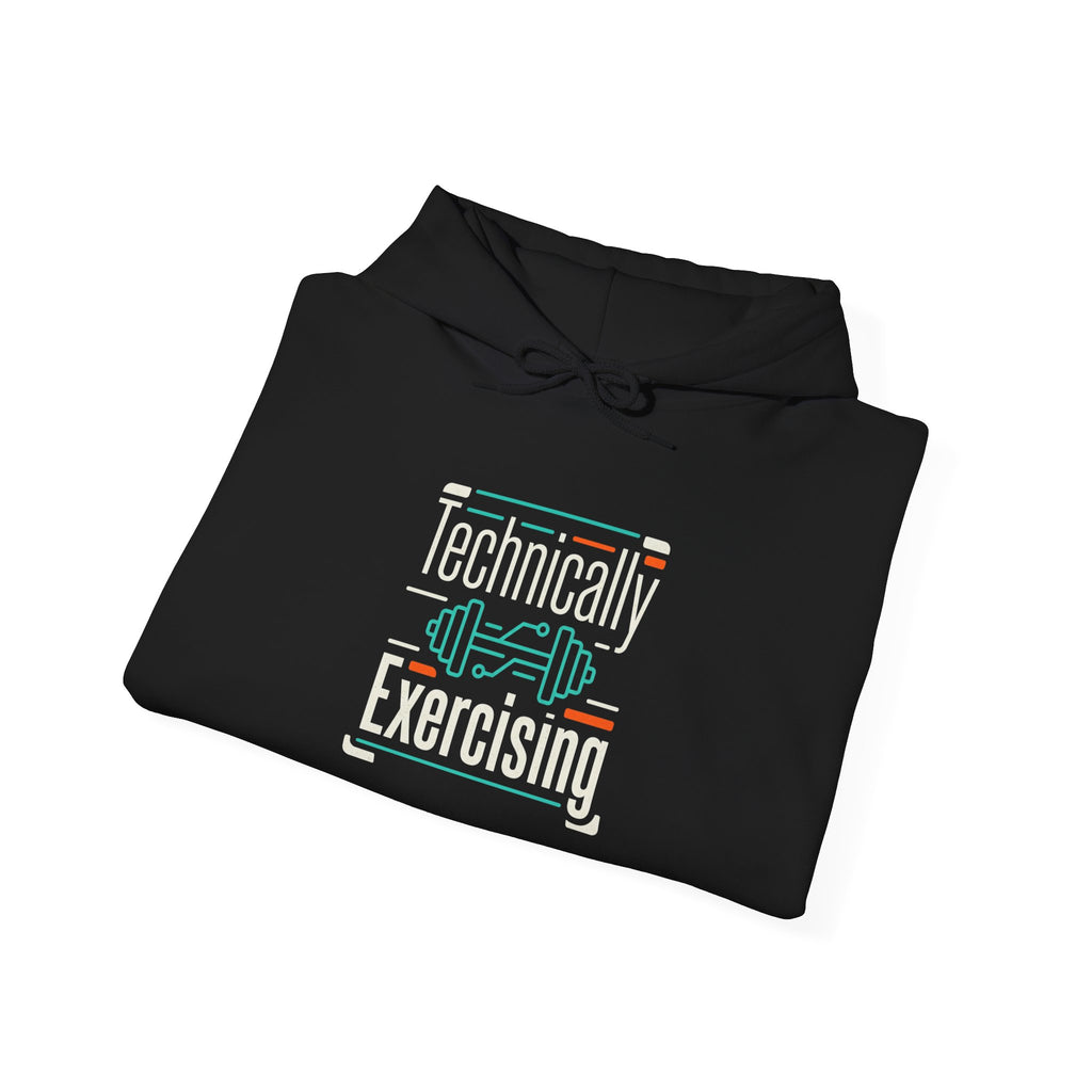 Technically Exercising Unisex Heavy Blend™ Hooded Sweatshirt
