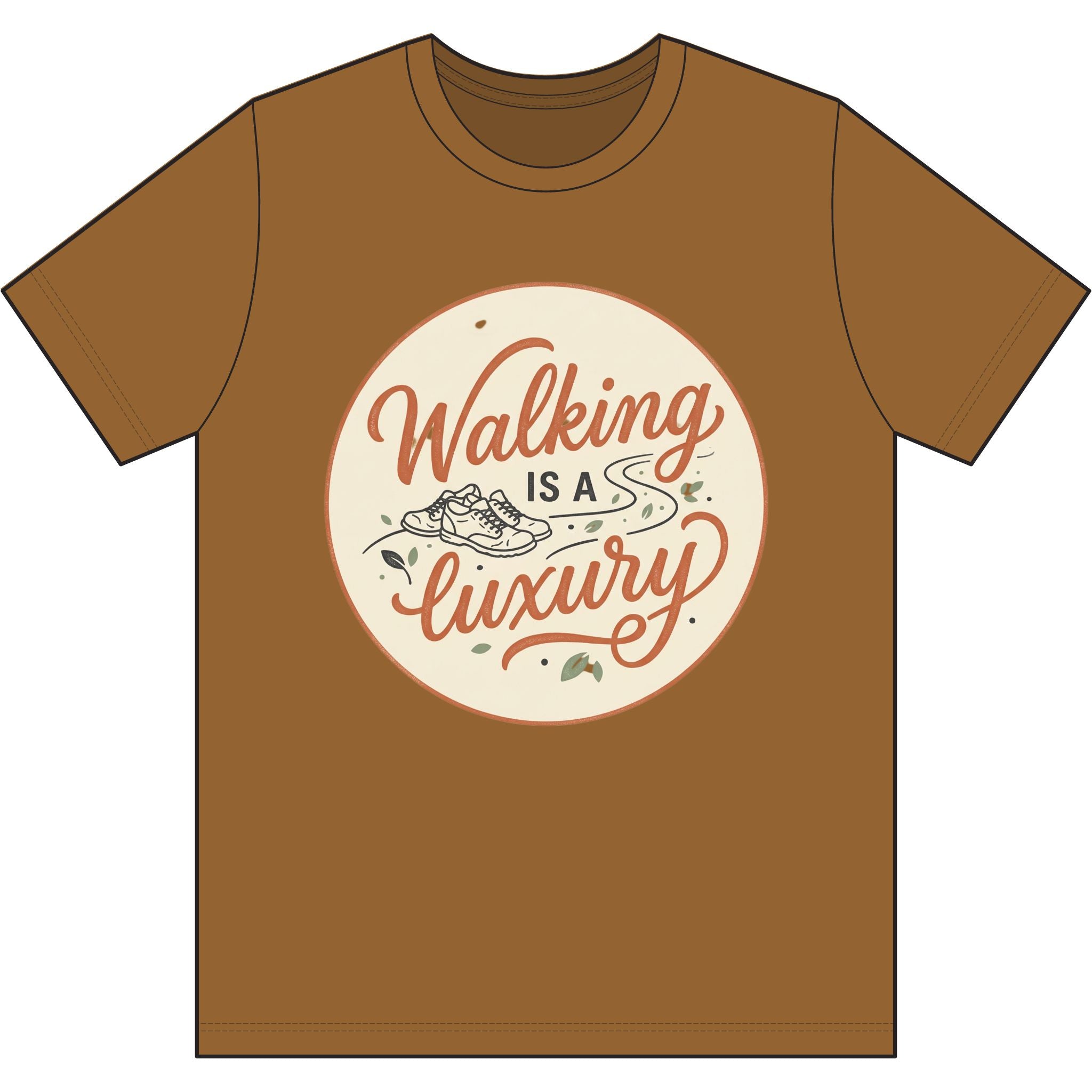 Walking is a Luxury Dri-Power 100% Polyester T-Shirt