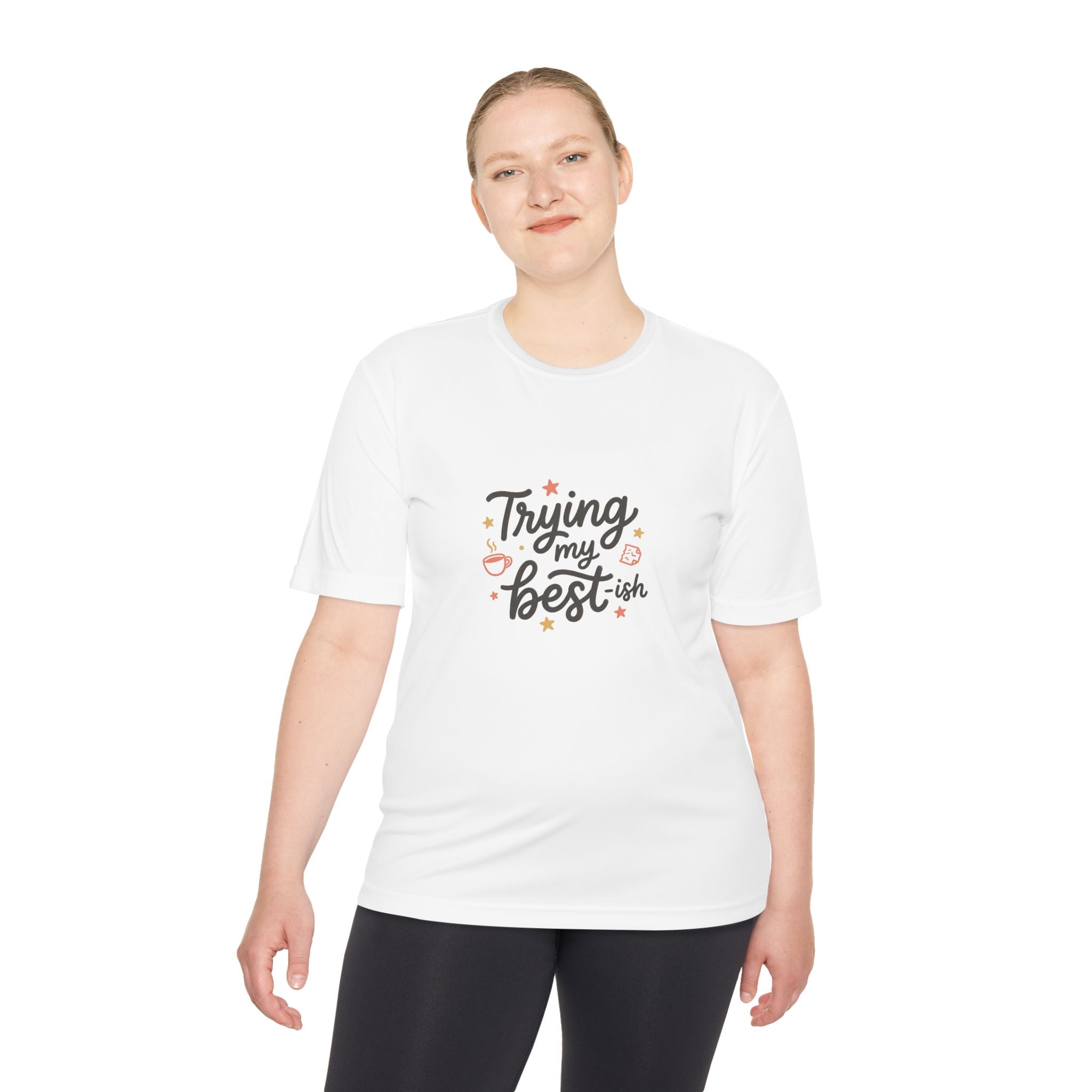 Trying My Best-ish Unisex Moisture Wicking Tee