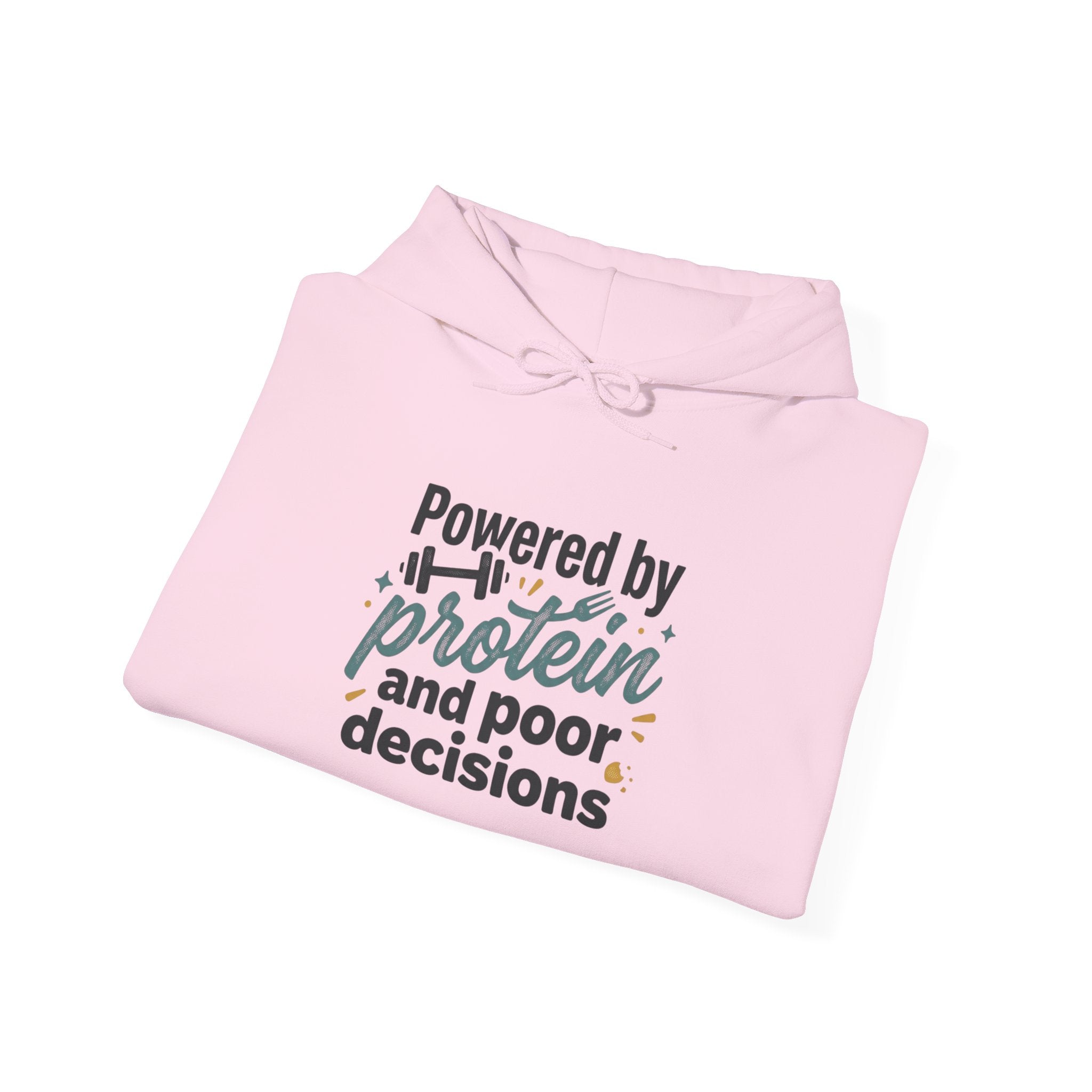 Powered by Protein Unisex Heavy Blend™ Hooded Sweatshirt