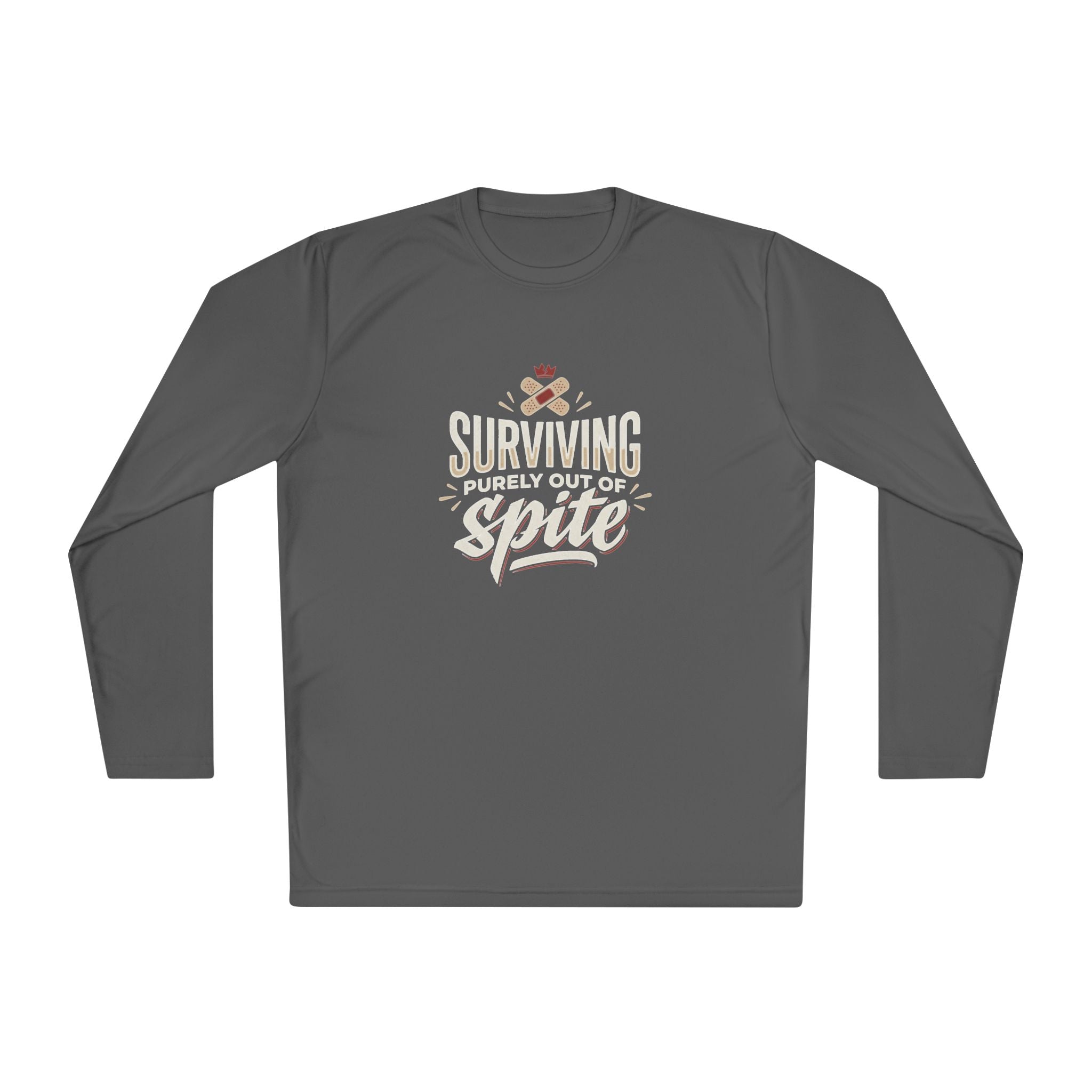Surviving Purely Out of Spite Unisex Lightweight Long Sleeve Tee