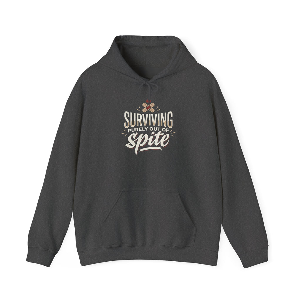 Surviving Purely Out of Spite Unisex Heavy Blend™ Hooded Sweatshirt