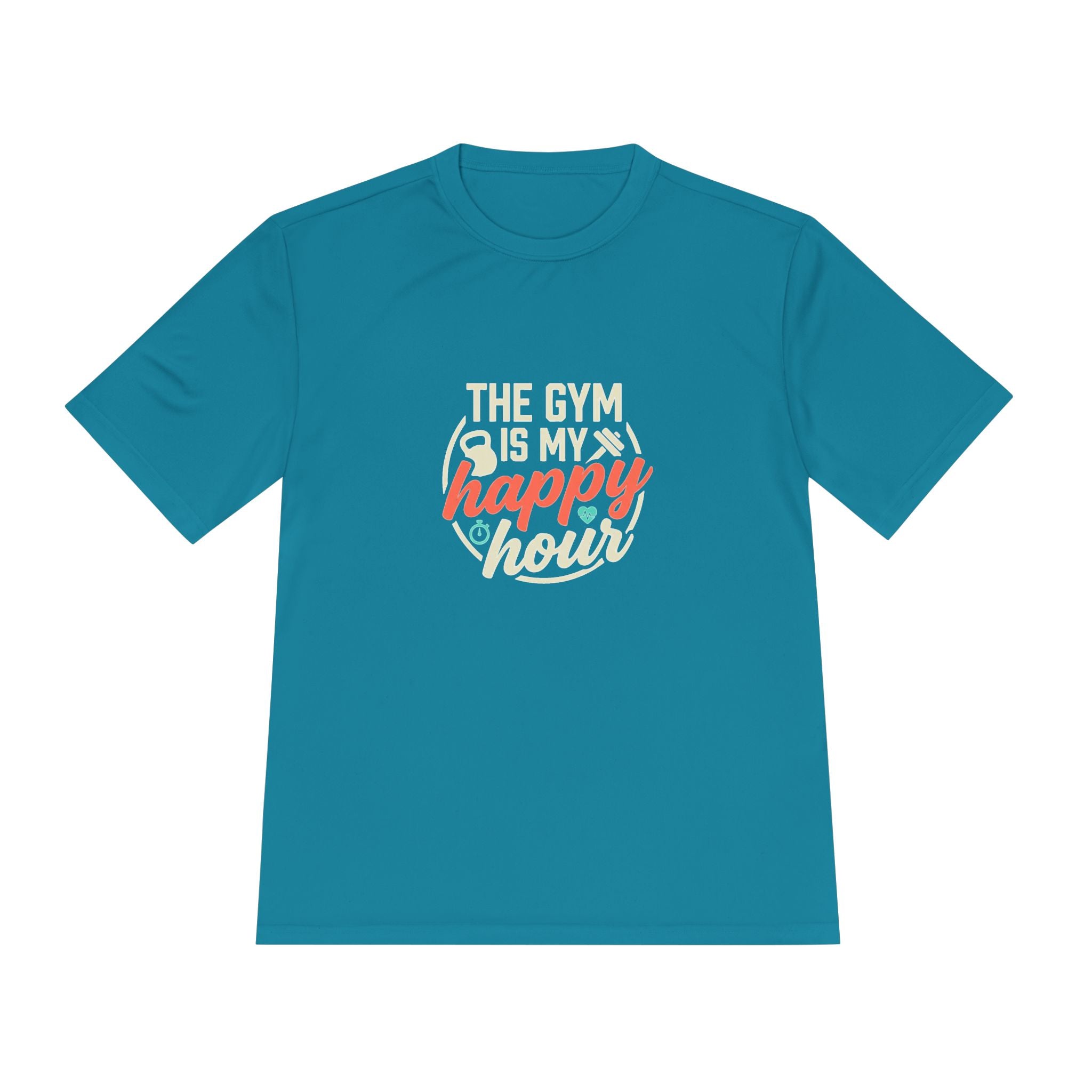 The Gym is My Happy Hour Unisex Moisture Wicking Tee