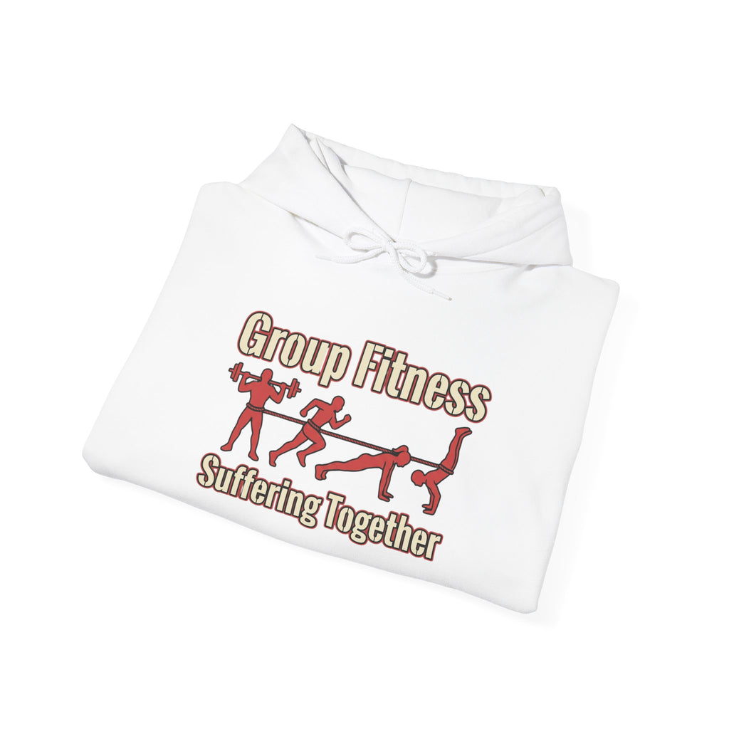 Group Fitness Suffering Together Unisex Heavy Blend™ Hooded Sweatshirt