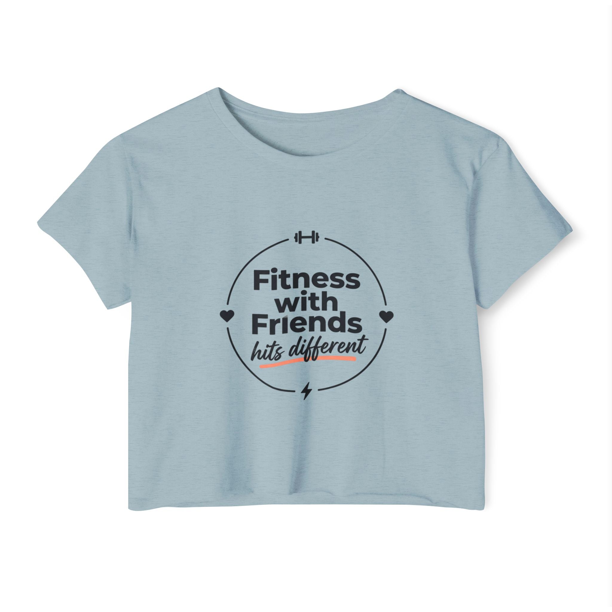 Fitness with Friends Women's Festival Crop Top
