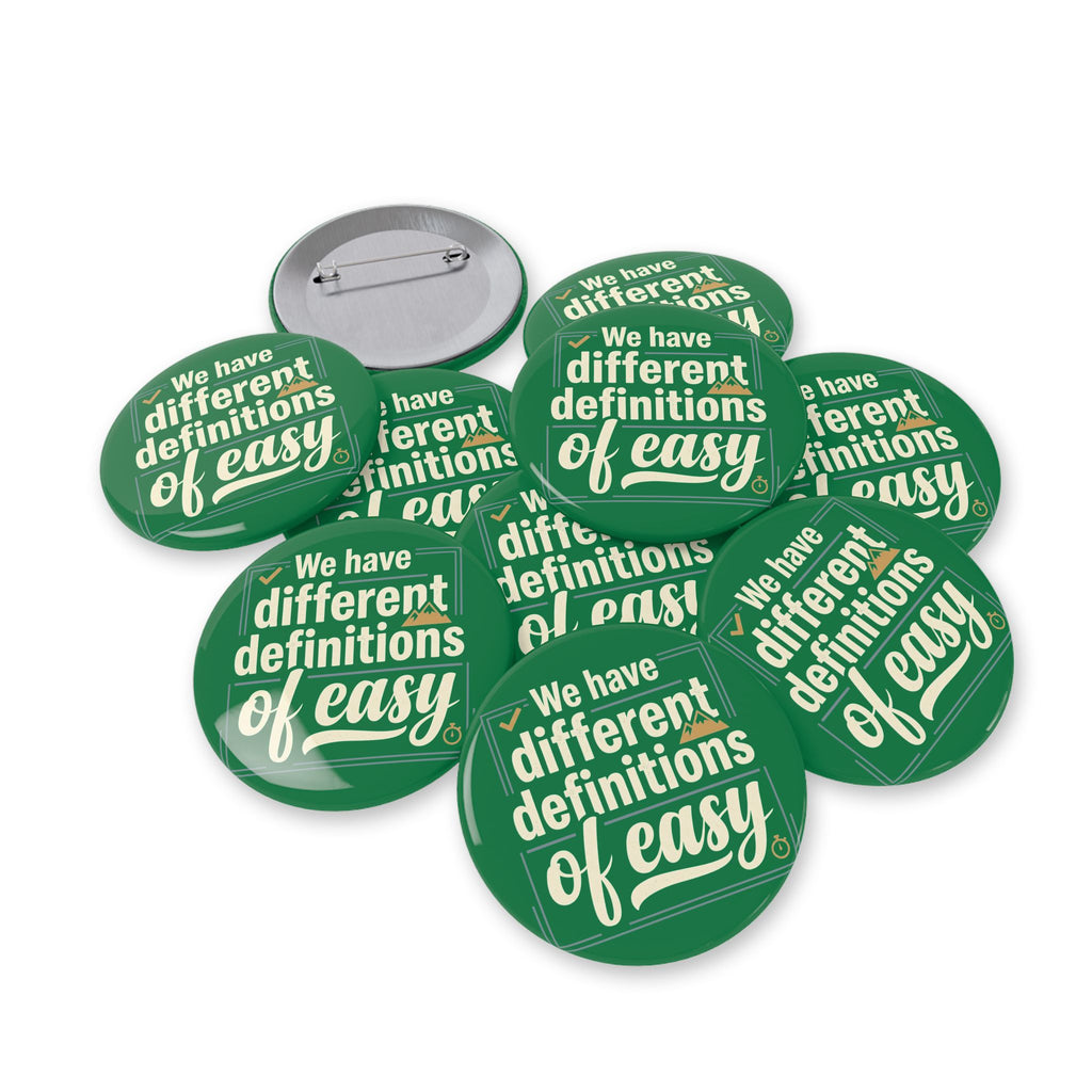 We Have Different Definitions of Easy Round Pins