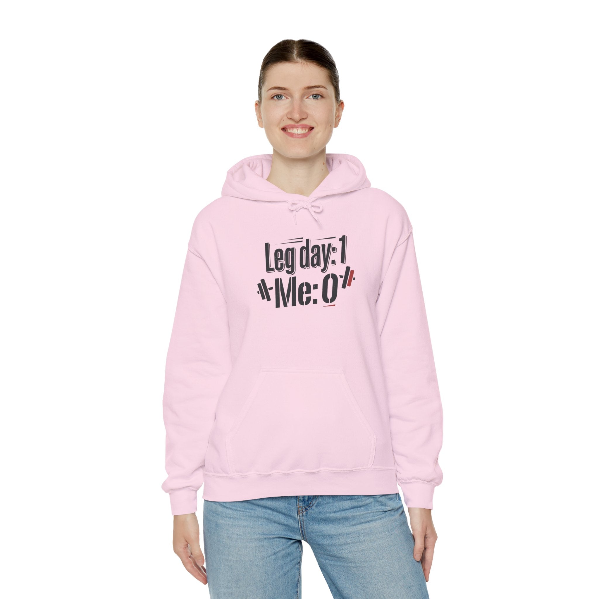 Leg Day Unisex Heavy Blend™ Hooded Sweatshirt