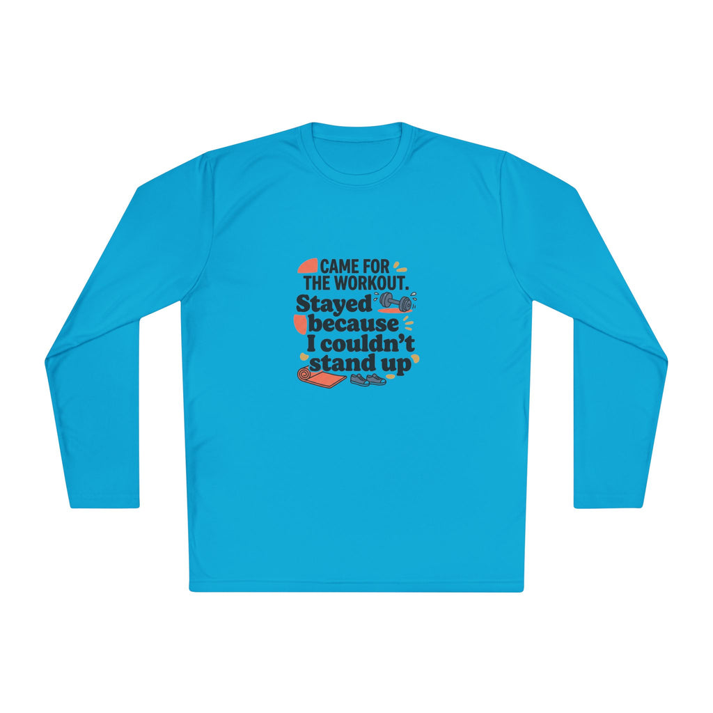 Came for the Workout Unisex Lightweight Long Sleeve Tee