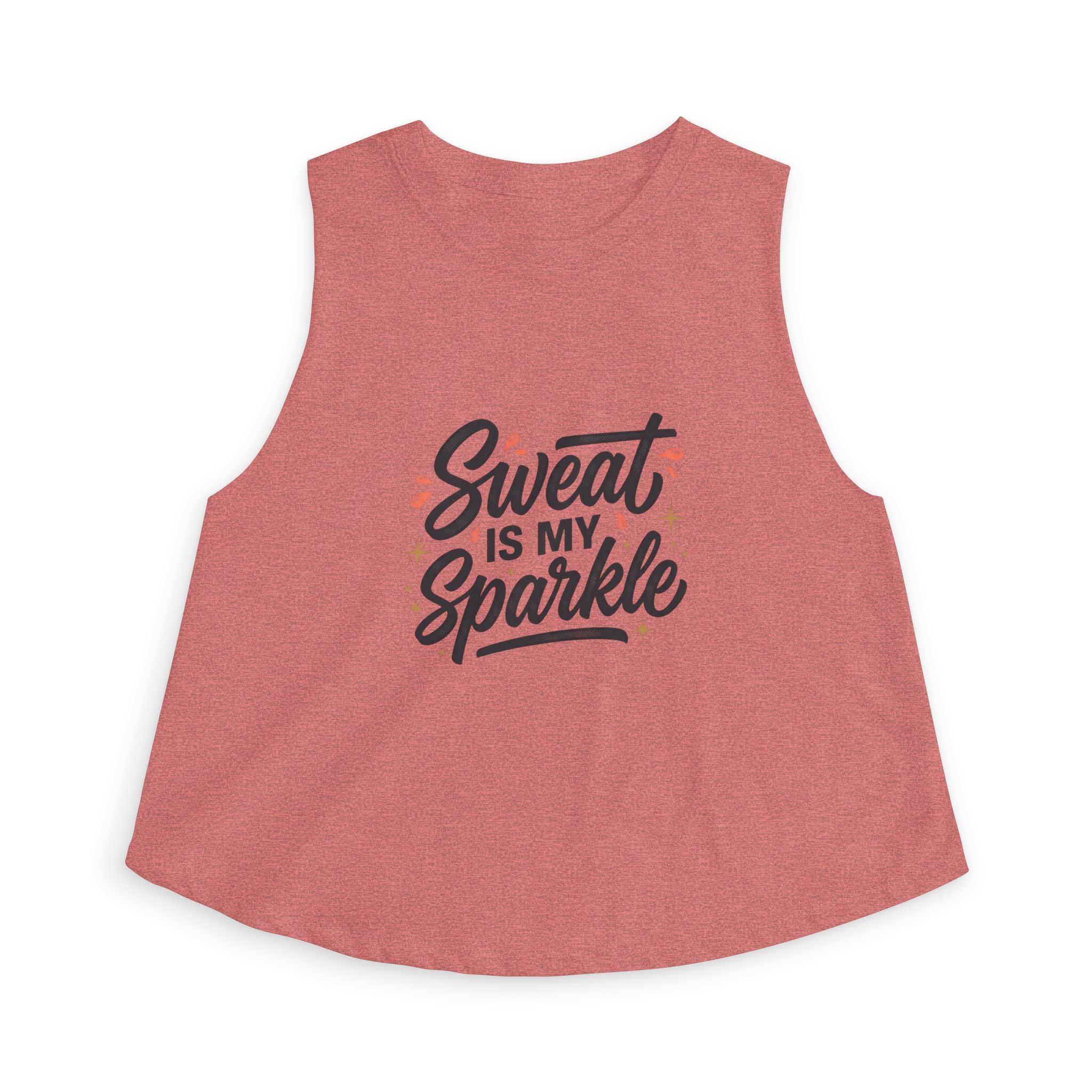 Sweat is My Sparkle Women's Crop Top