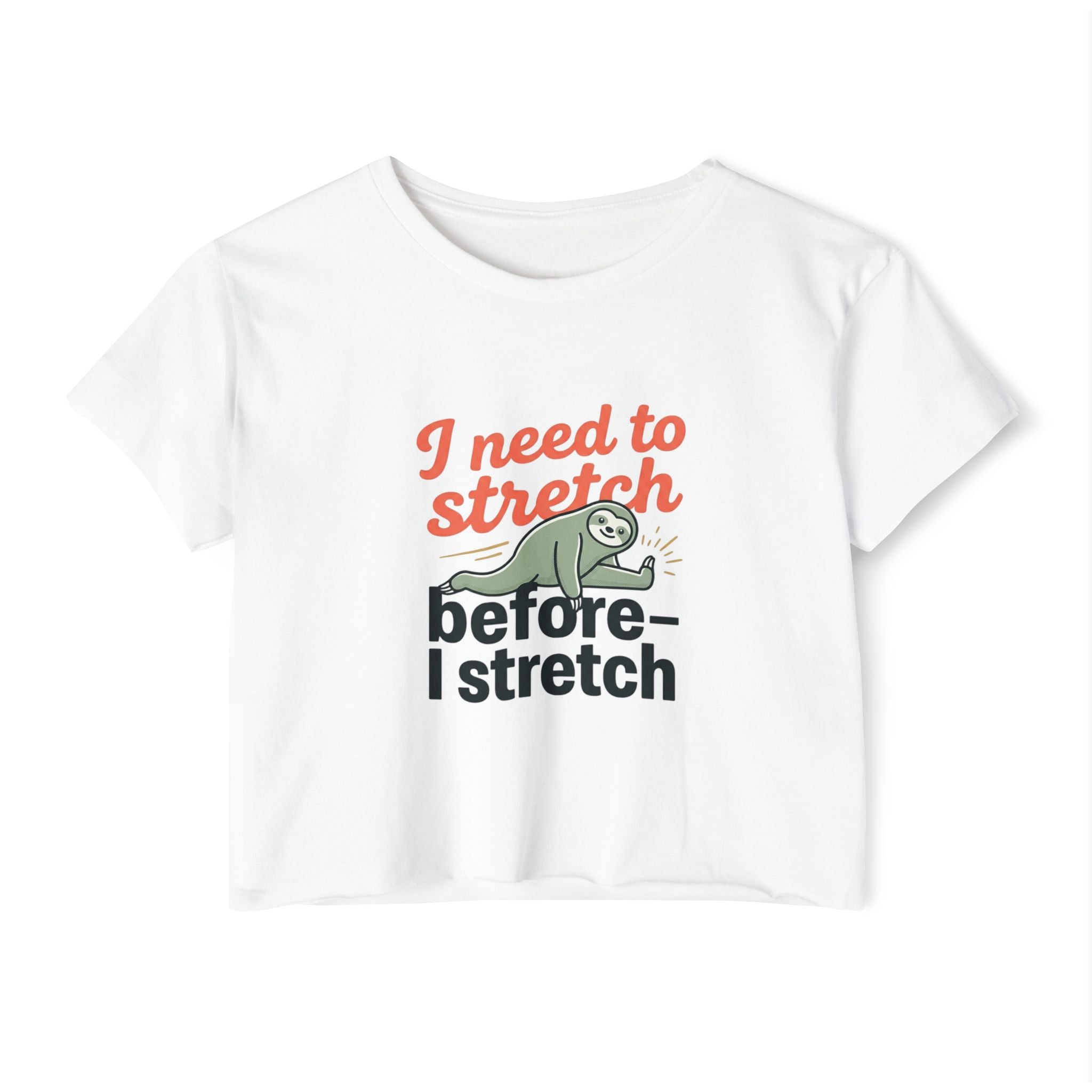 I Need to Stretch Women's Festival Crop Top