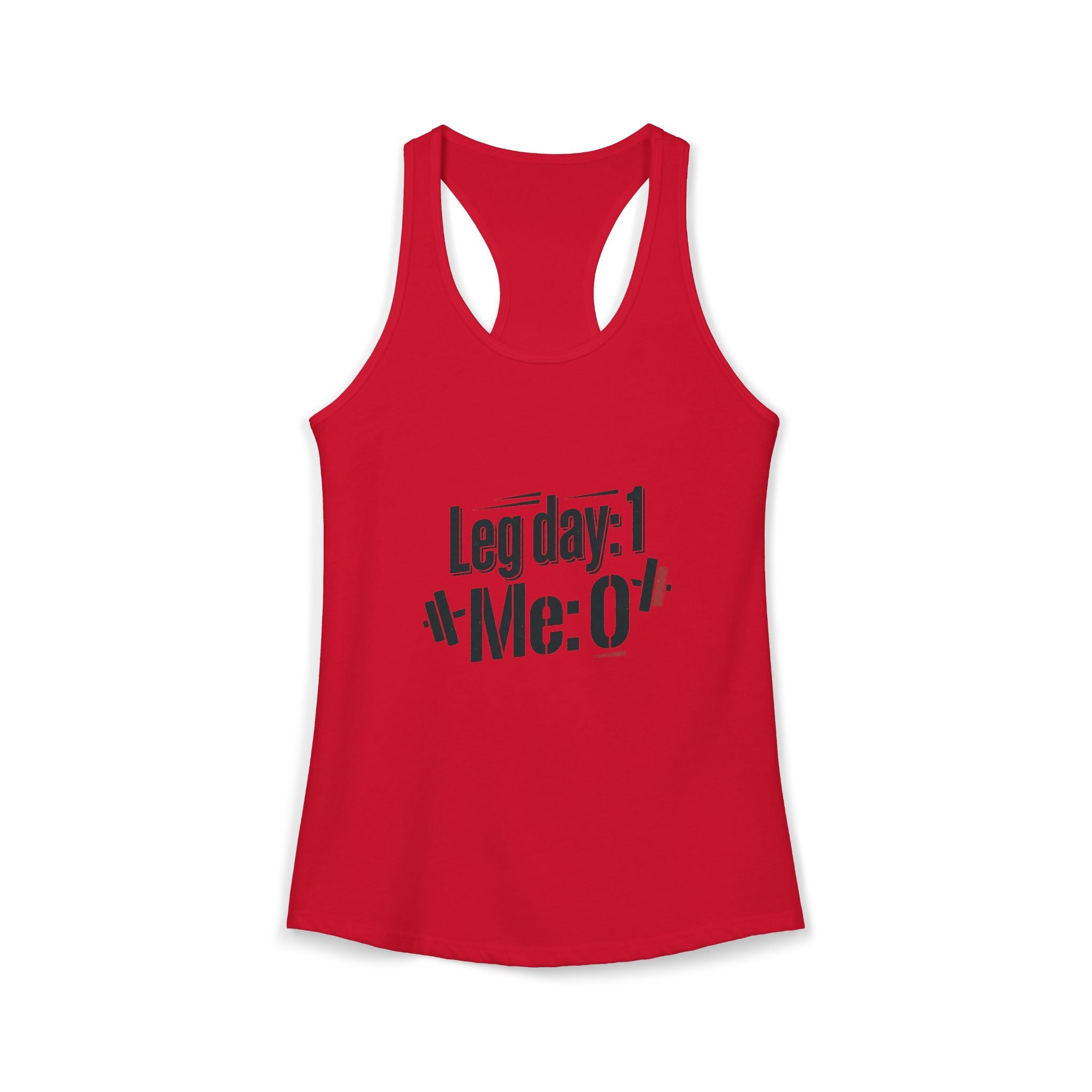 Leg Day Women's Ideal Racerback Tank