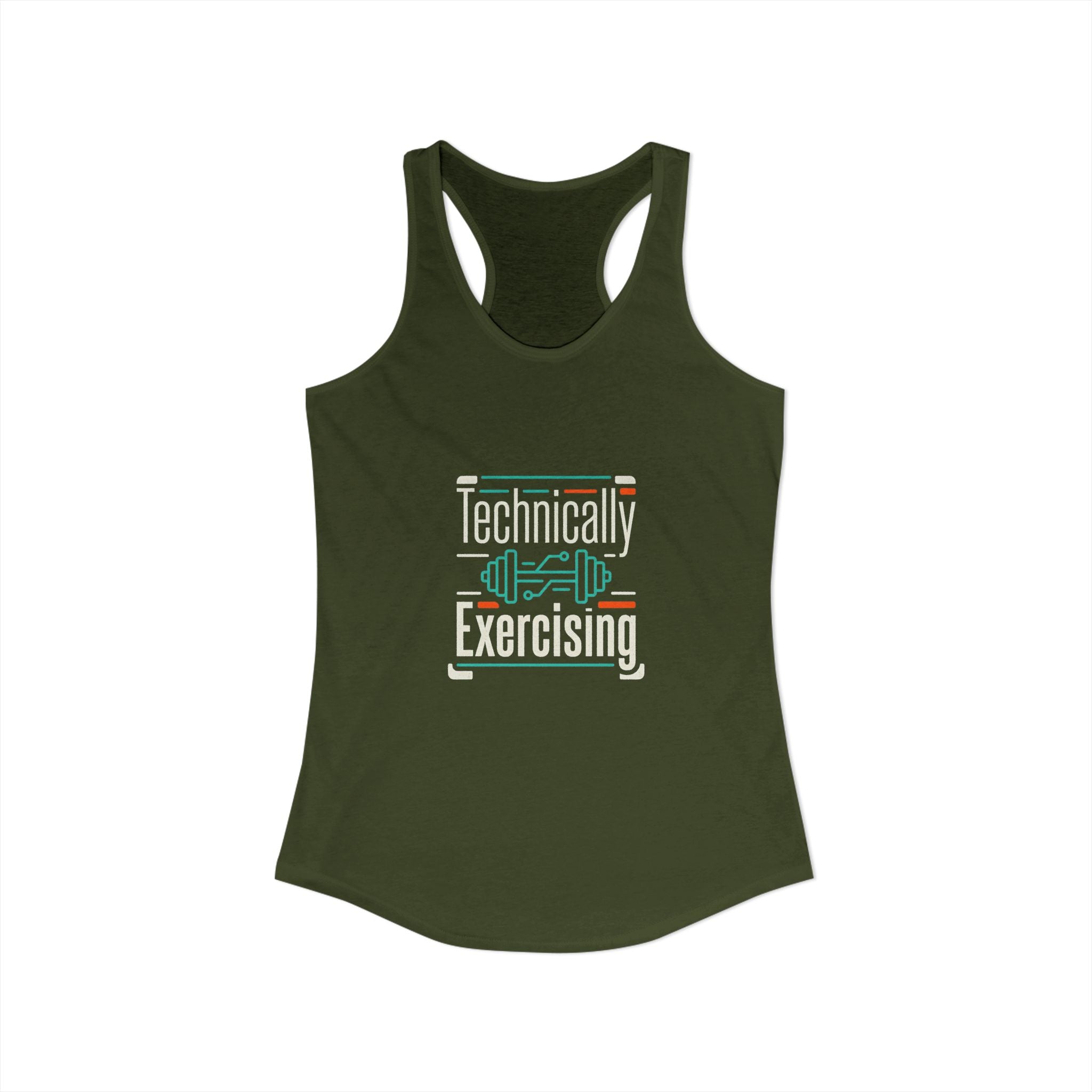 Technically Exercising Women's Ideal Racerback Tank