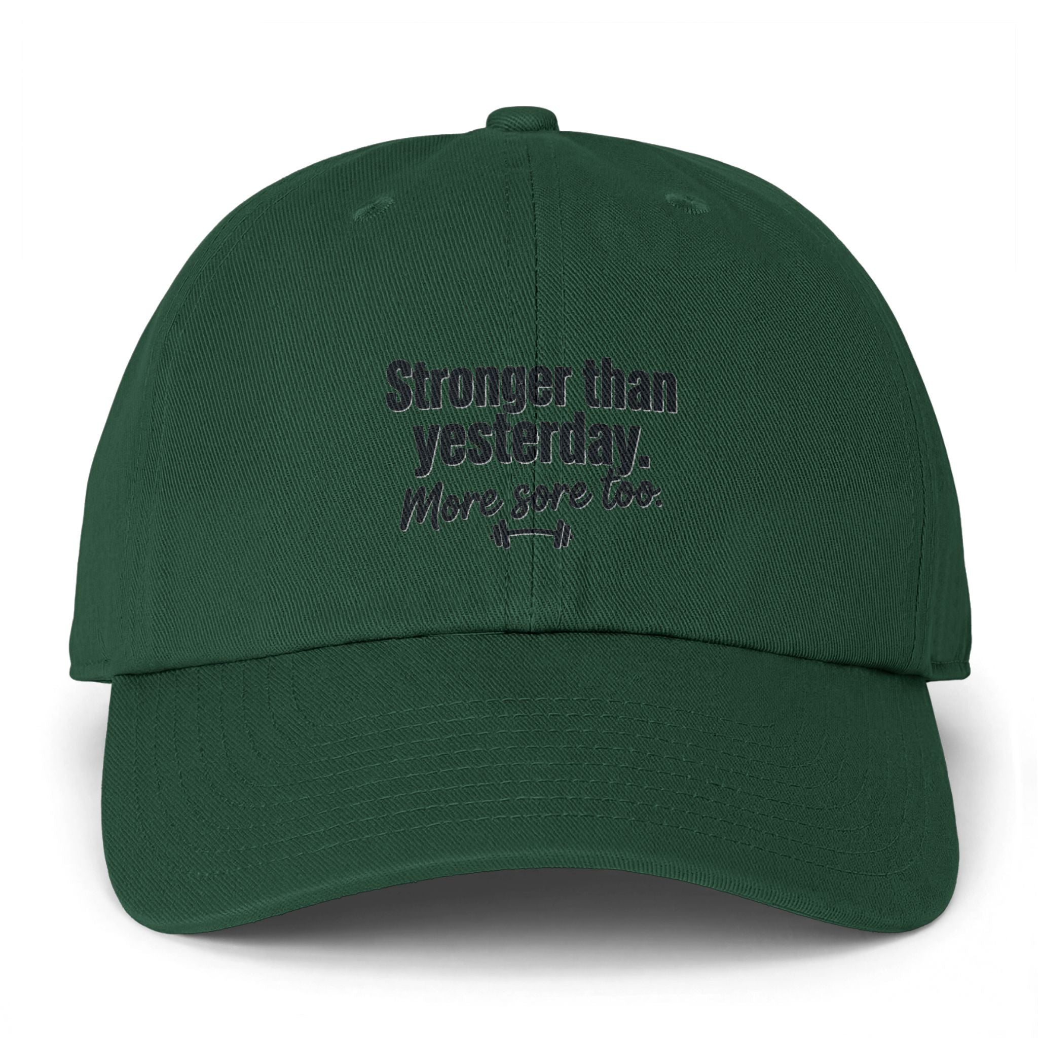 Stronger Than Yesterday Clean Up Cap
