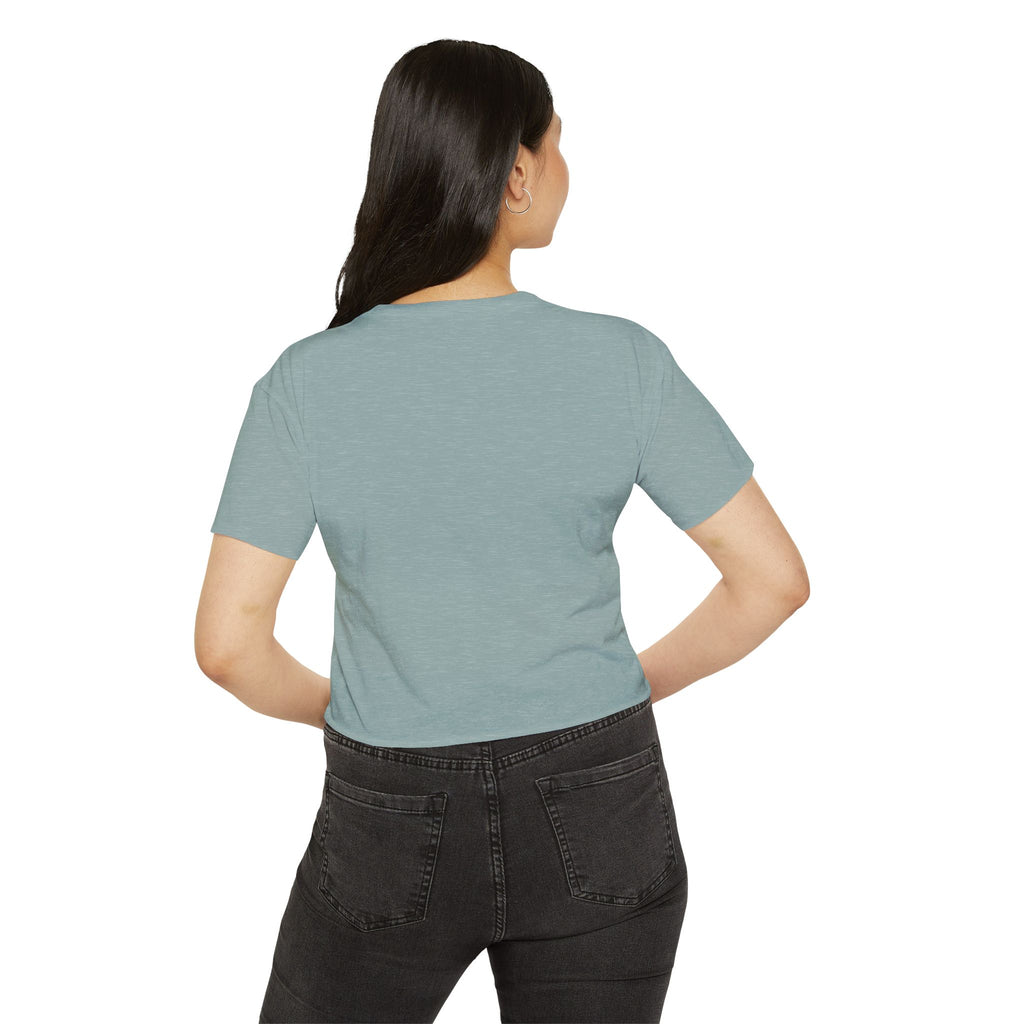 The Gym is My Happy Hour Women's Festival Crop Top