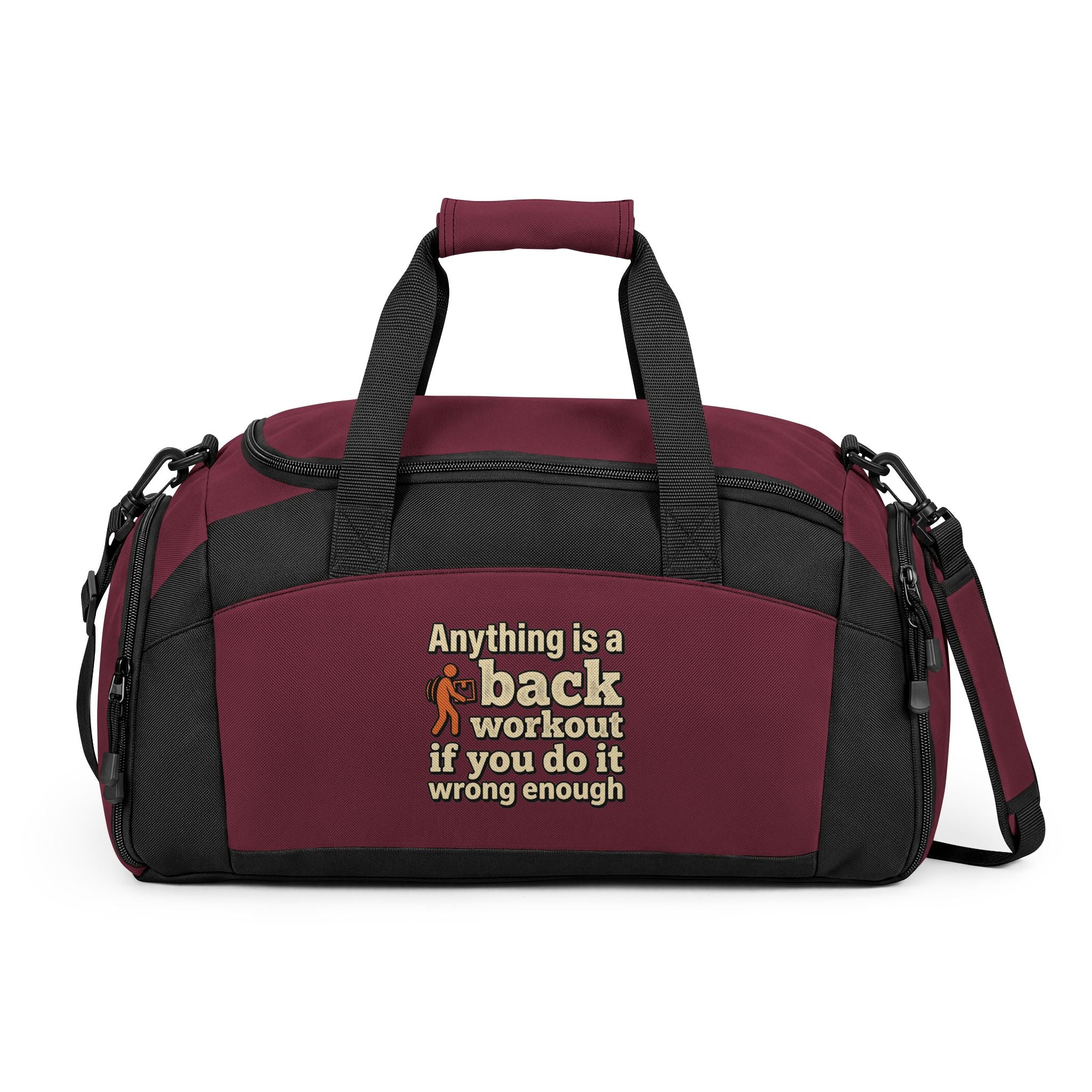 Anything is a Back Workout If You Do It Wrong Enough Gym Bag