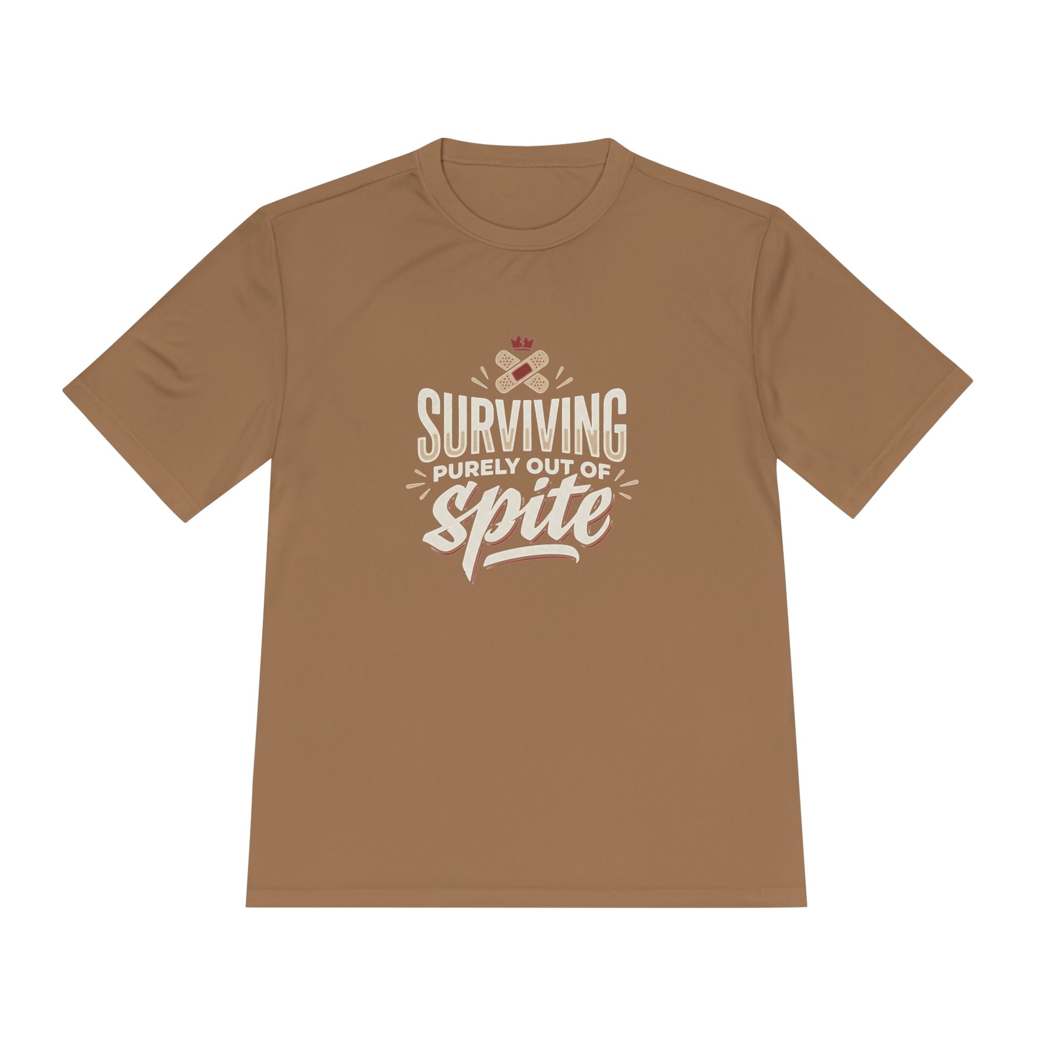 Surviving Purely Out of Spite Unisex Moisture Wicking Tee