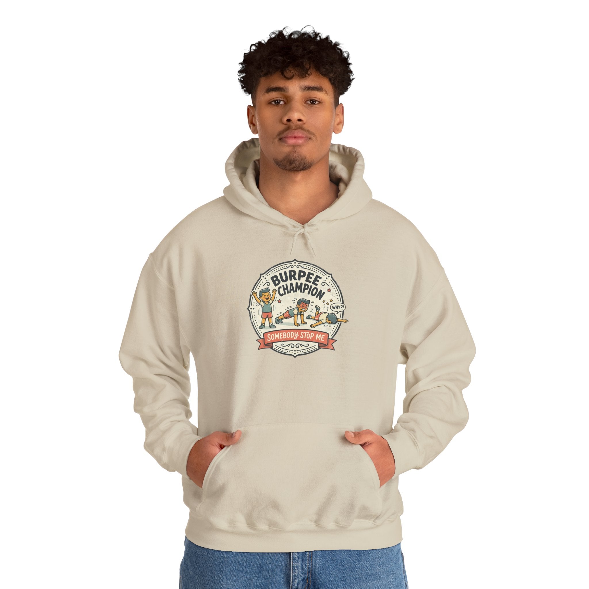 Burpee Champion Unisex Heavy Blend™ Hooded Sweatshirt