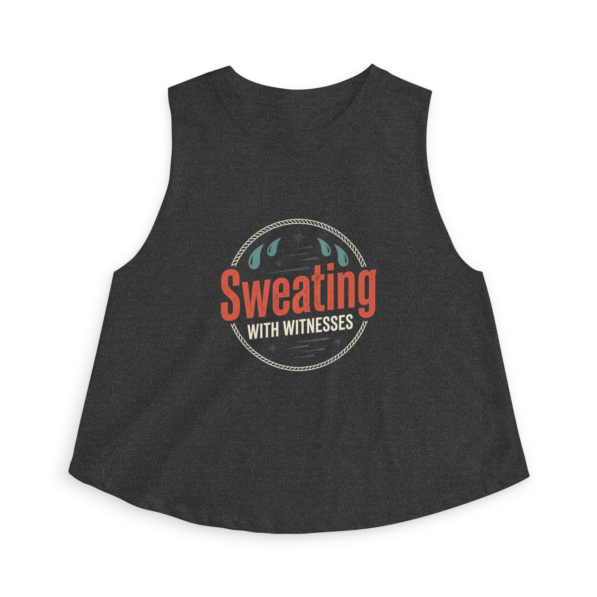 Sweating with Witnesses Women's Crop Top