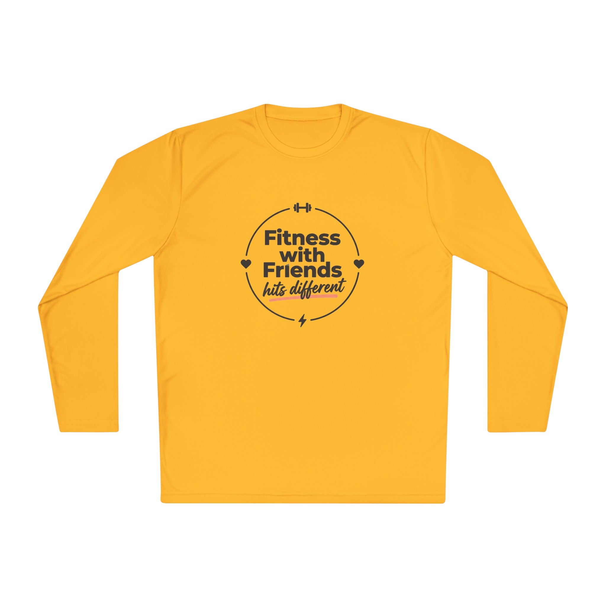Fitness with Friends Unisex Lightweight Long Sleeve Tee
