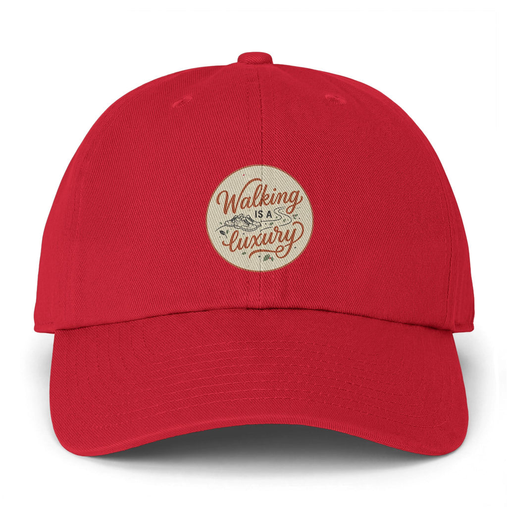 Walking is a Luxury Clean Up Cap
