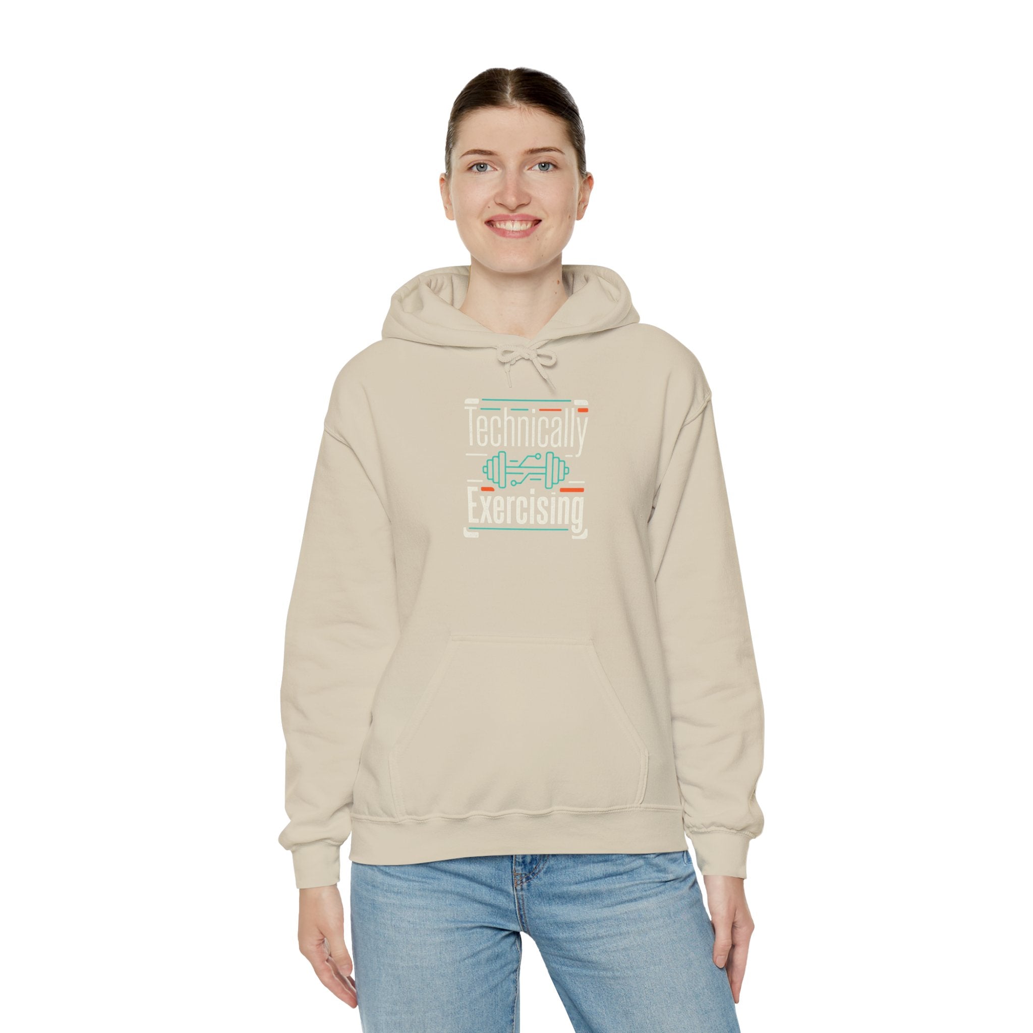 Technically Exercising Unisex Heavy Blend™ Hooded Sweatshirt