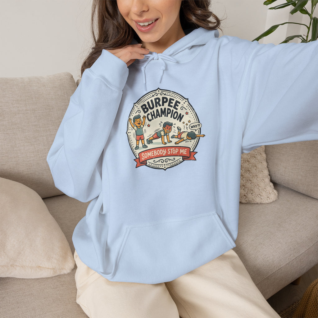 Burpee Champion Unisex Heavy Blend™ Hooded Sweatshirt