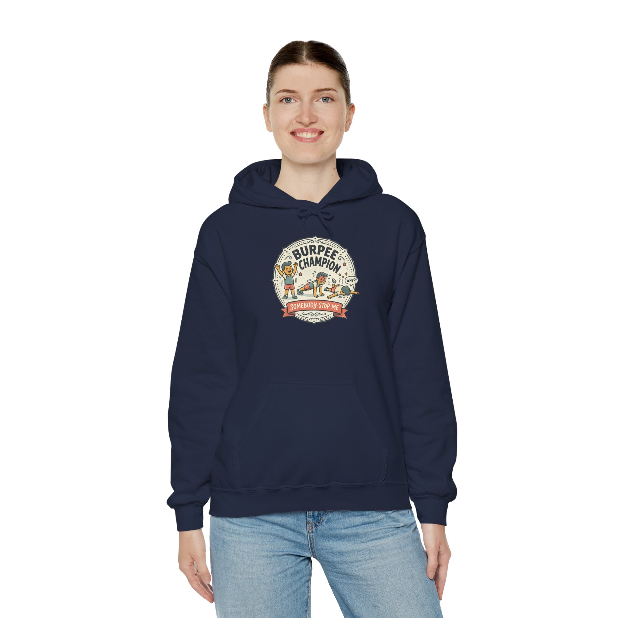Burpee Champion Unisex Heavy Blend™ Hooded Sweatshirt