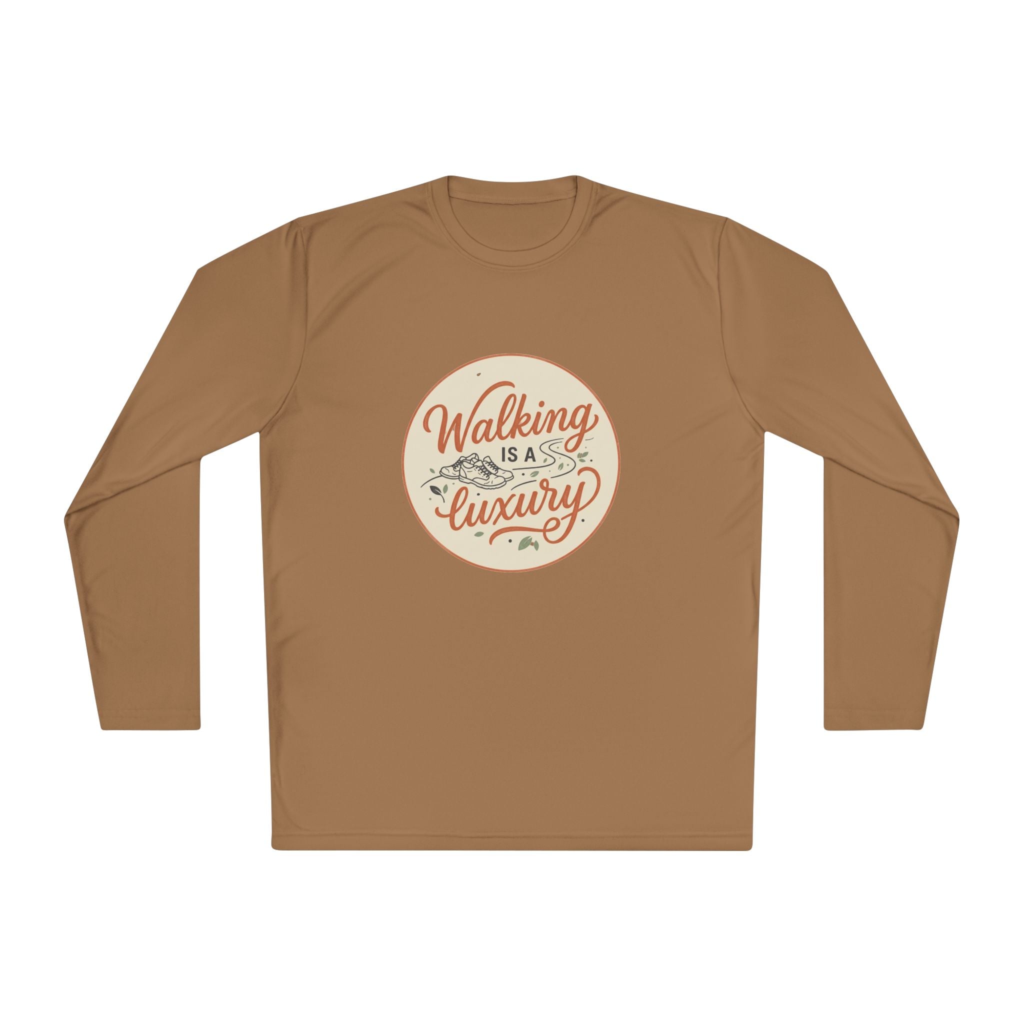 Walking is a Luxury Unisex Lightweight Long Sleeve Tee