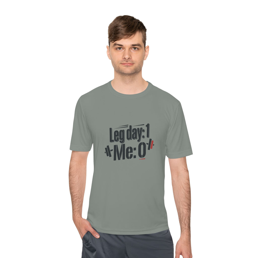 Leg Day Unisex Moisture Wicking Tee