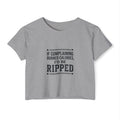 If Complaining Burned Calories Women's Festival Crop Top
