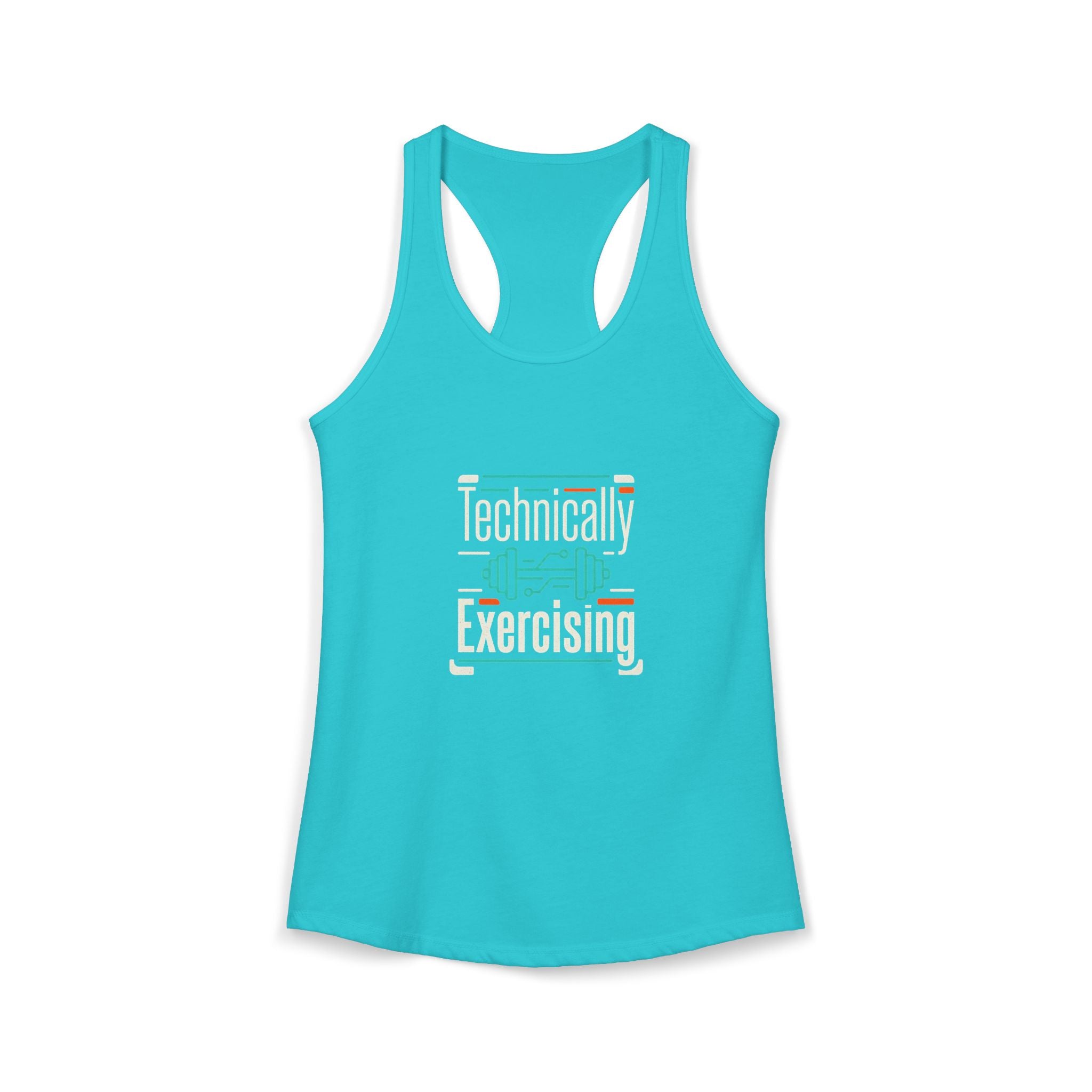 Technically Exercising Women's Ideal Racerback Tank