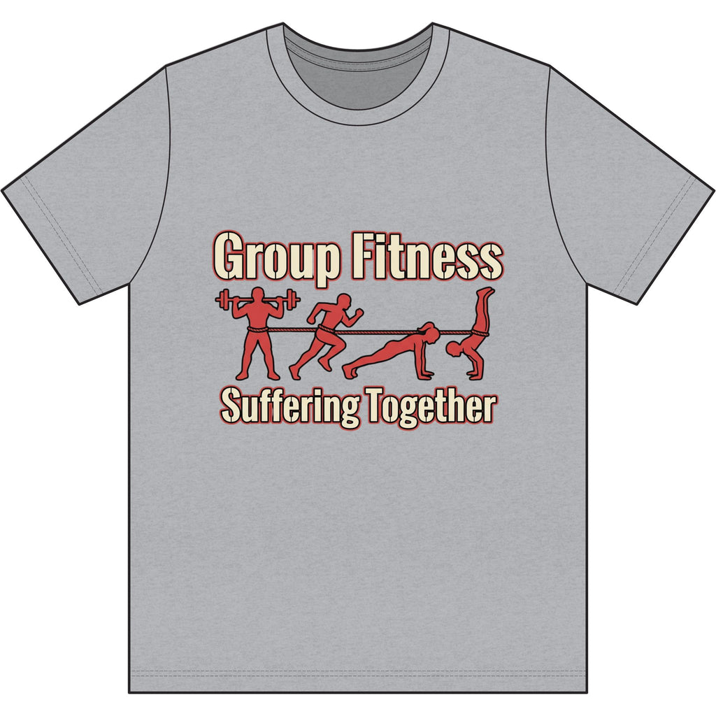 Group Fitness Suffering Together Dri-Power 100% Polyester T-Shirt
