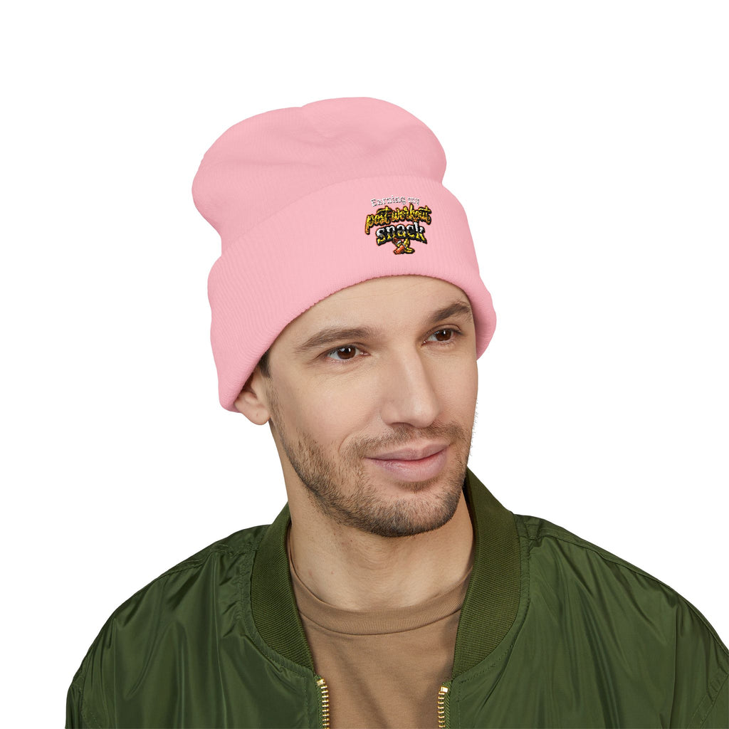 Earning My Post-Workout Snack Classic Cuffed Beanie (Embroidery)