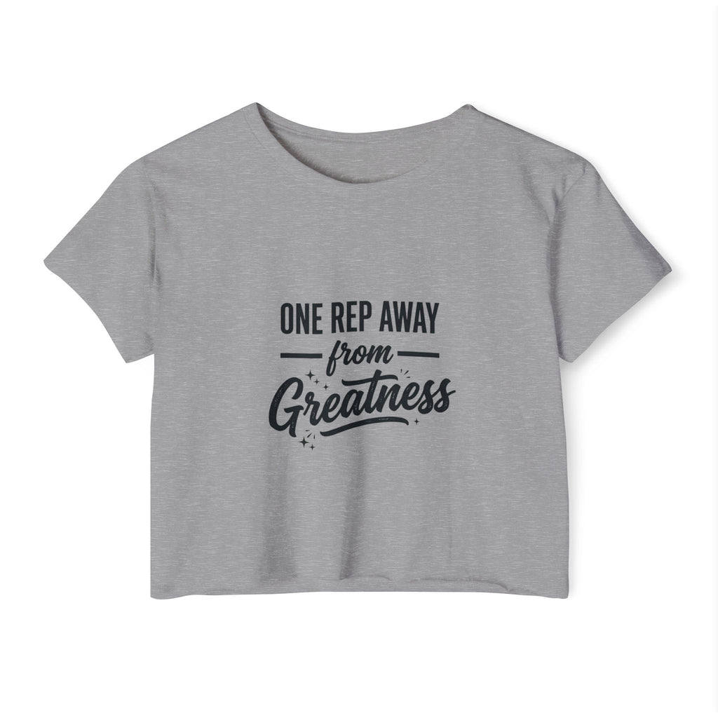 One Rep Away Women's Festival Crop Top