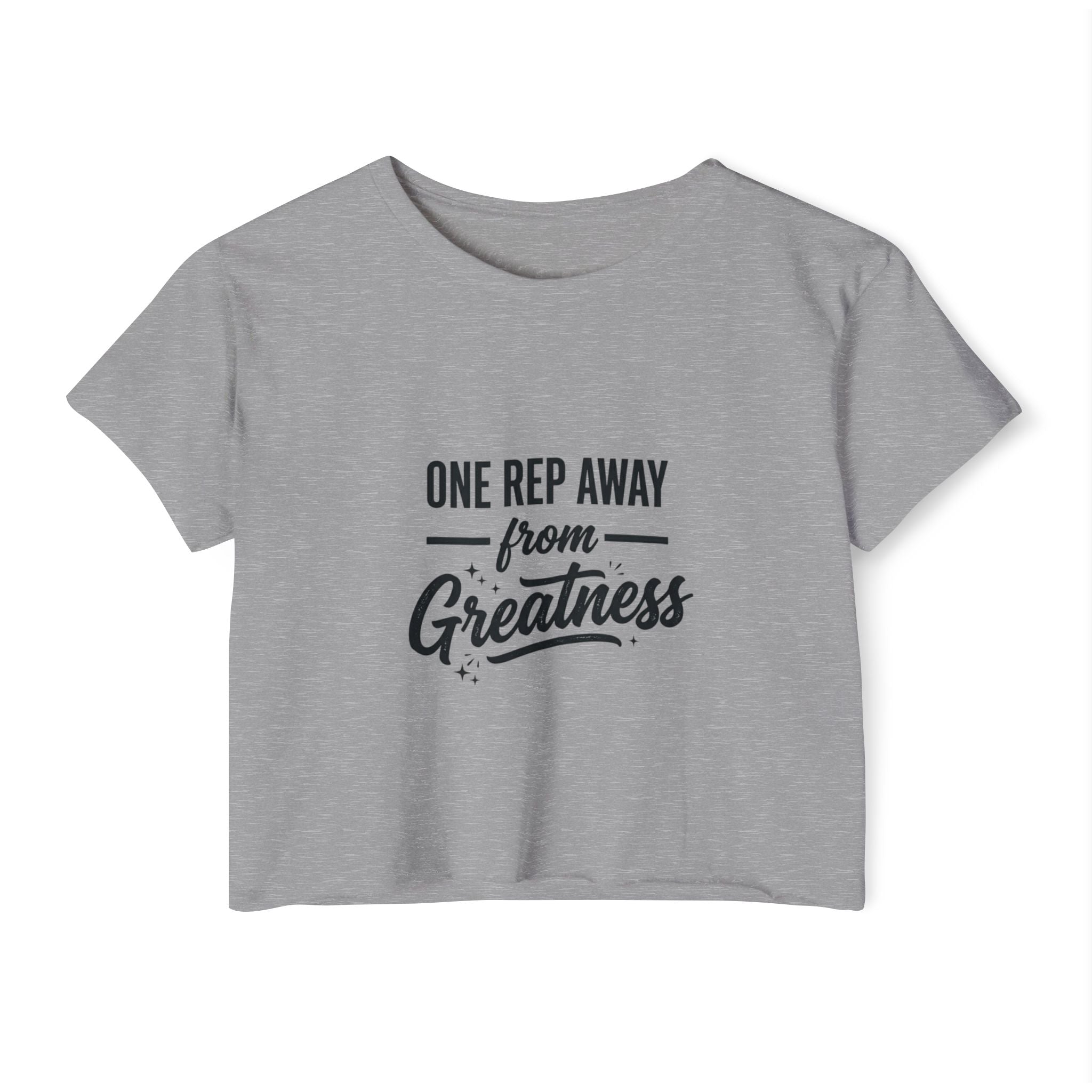 One Rep Away Women's Festival Crop Top