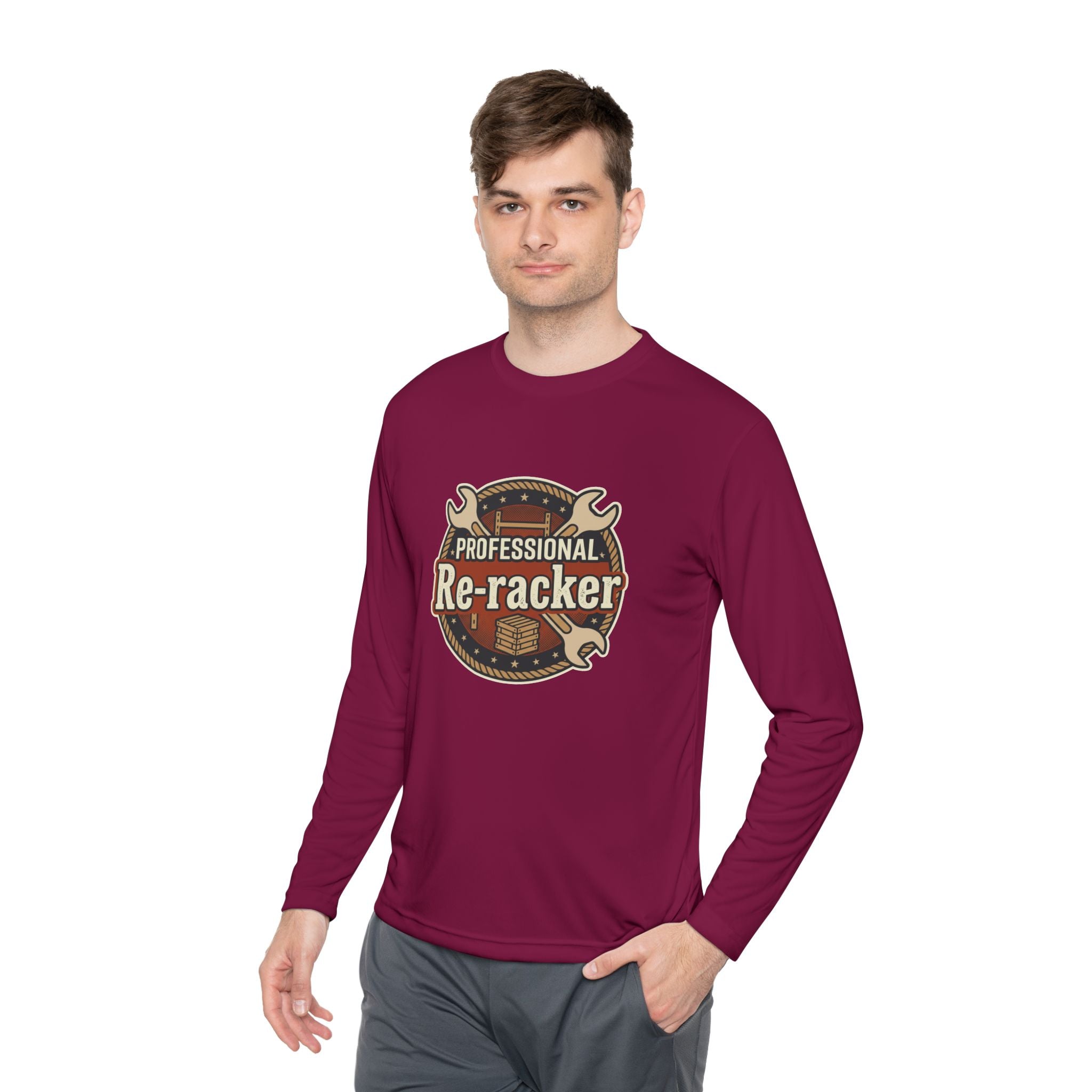 Professional Re-Racker Unisex Lightweight Long Sleeve Tee