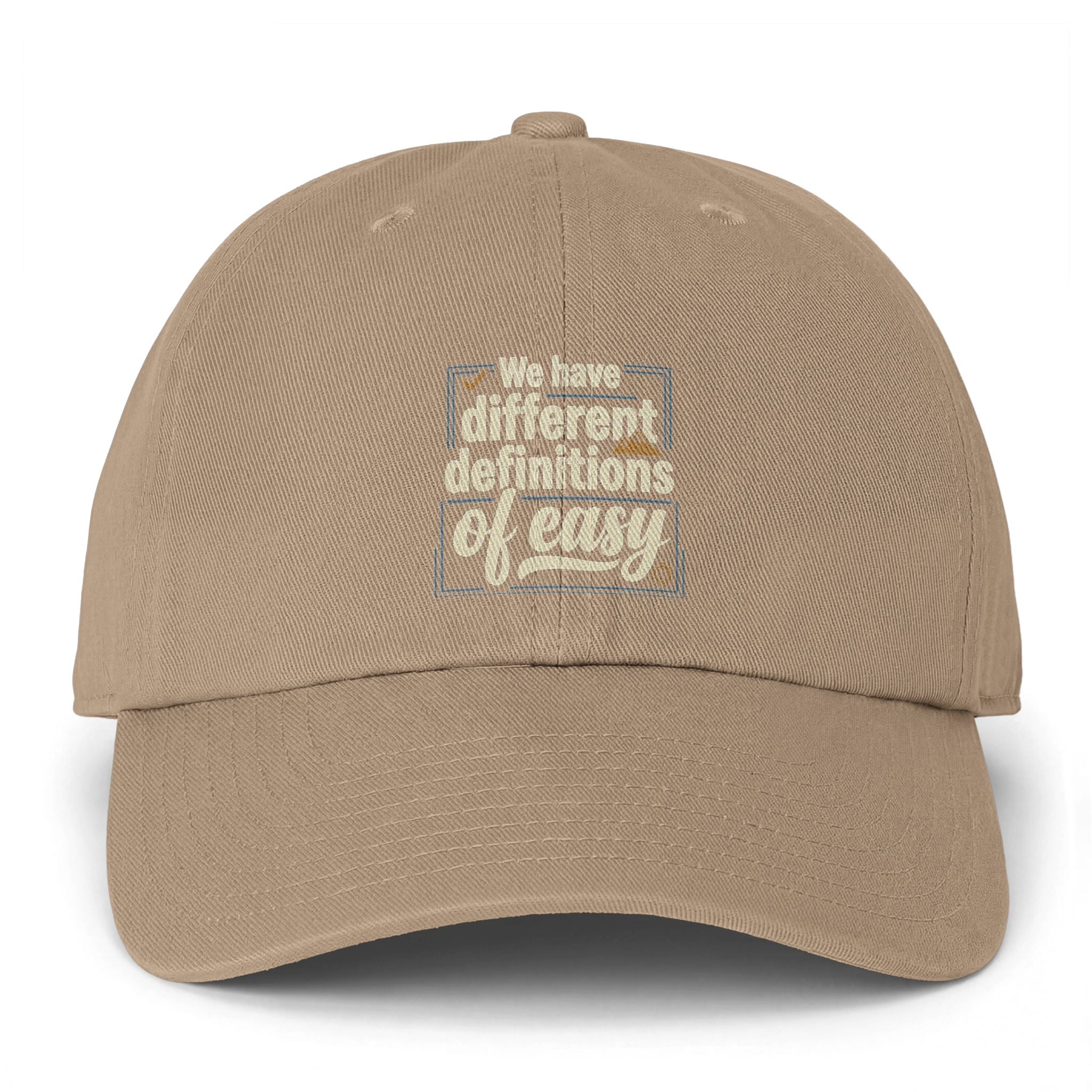 We Have Different Definitions of Easy Clean Up Cap