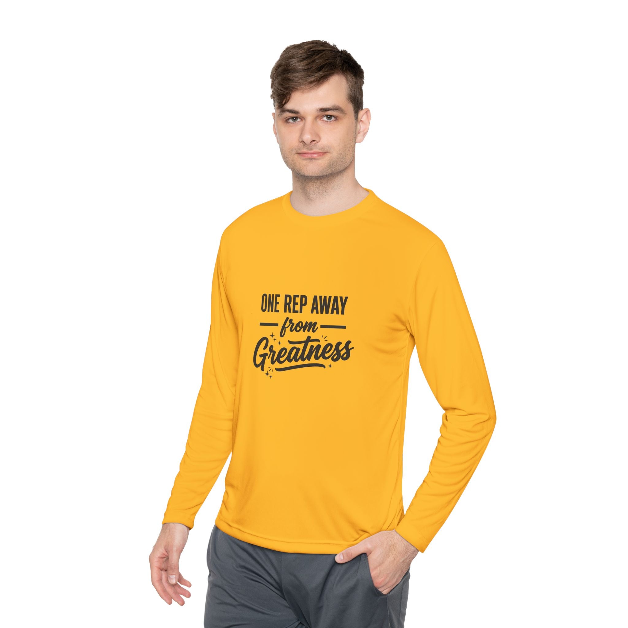 One Rep Away Unisex Lightweight Long Sleeve Tee