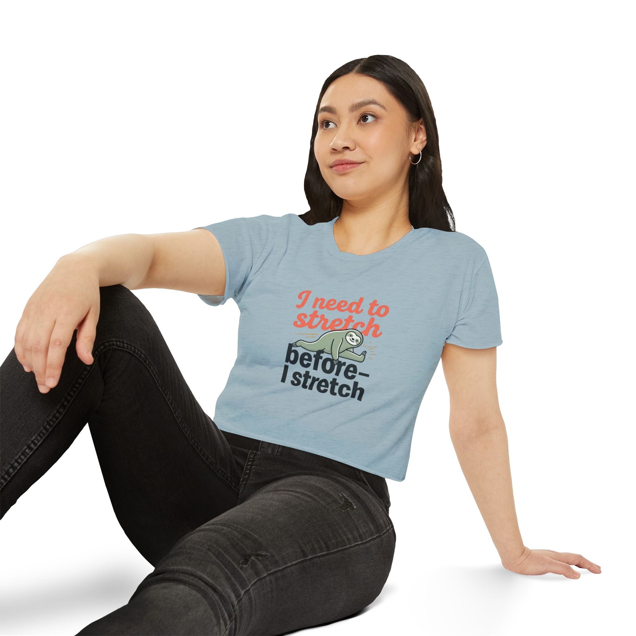 I Need to Stretch Women's Festival Crop Top