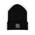 We Have Different Definitions of Easy Classic Cuffed Beanie (Embroidery)