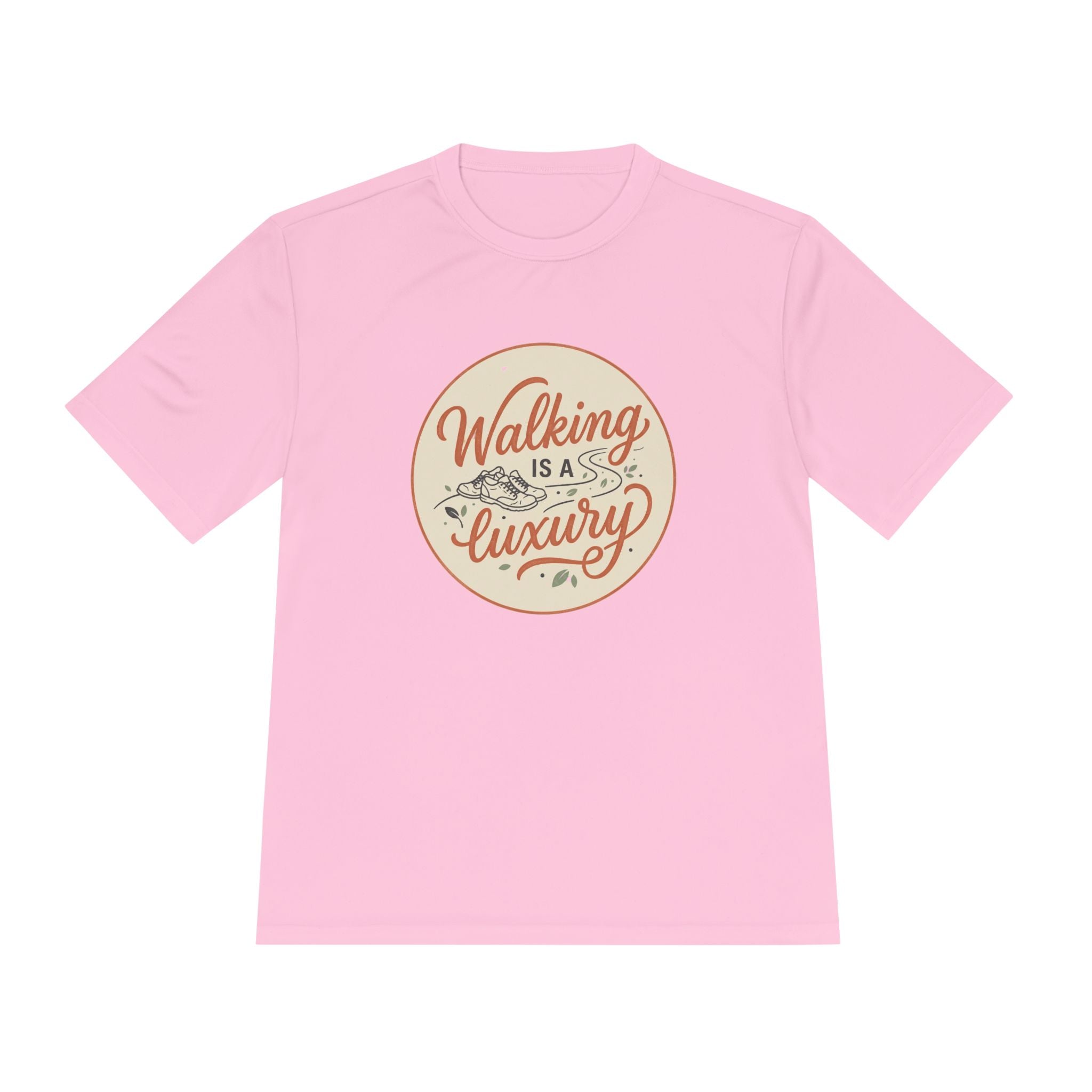Walking is a Luxury Unisex Moisture Wicking Tee