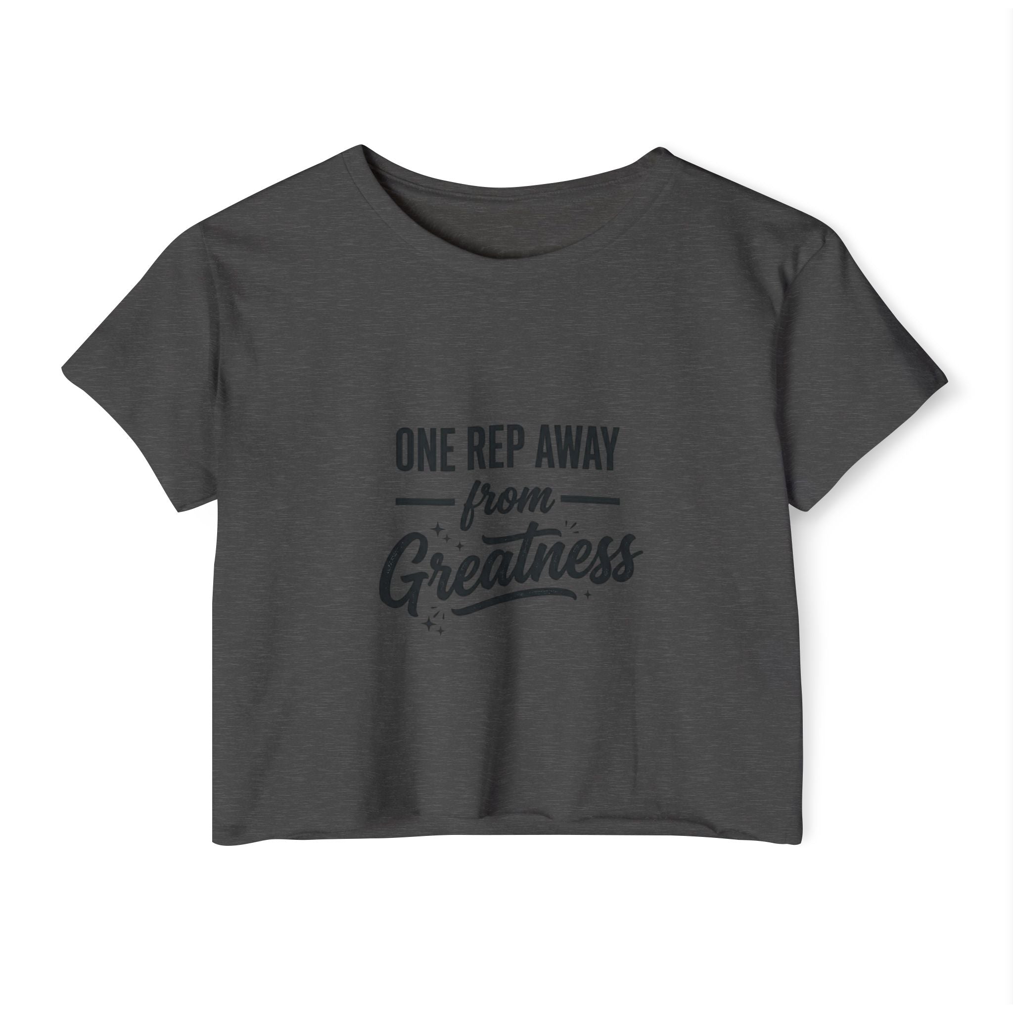 One Rep Away Women's Festival Crop Top