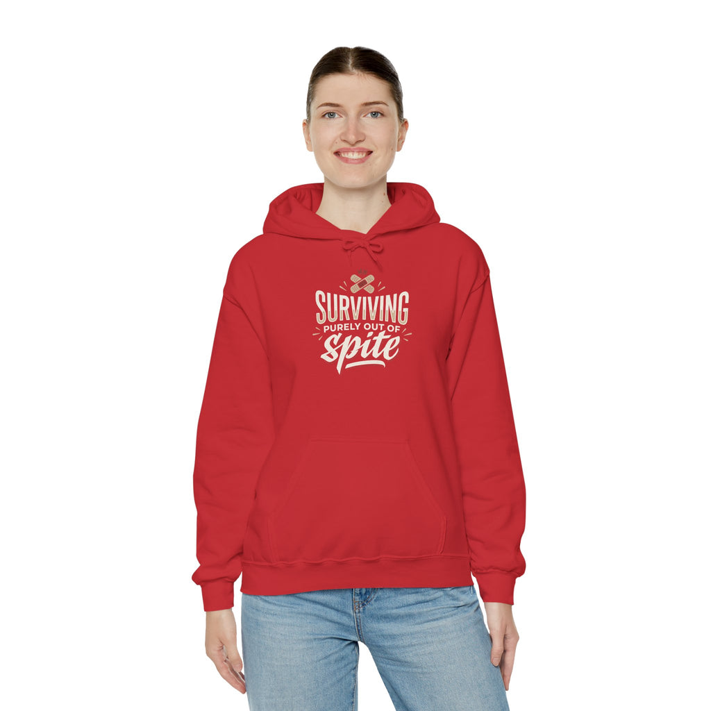 Surviving Purely Out of Spite Unisex Heavy Blend™ Hooded Sweatshirt