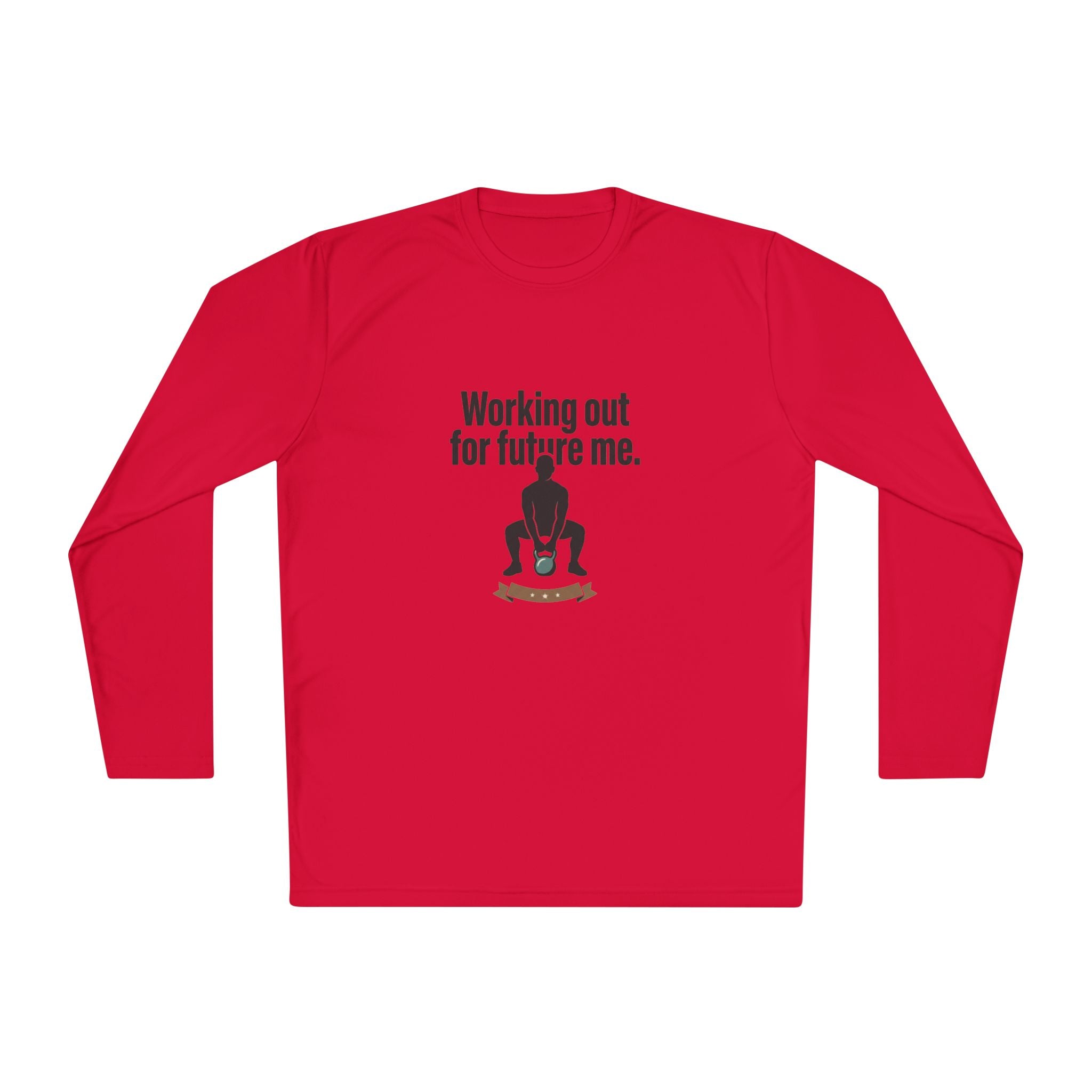 Working Out For Future Me Unisex Lightweight Long Sleeve Tee