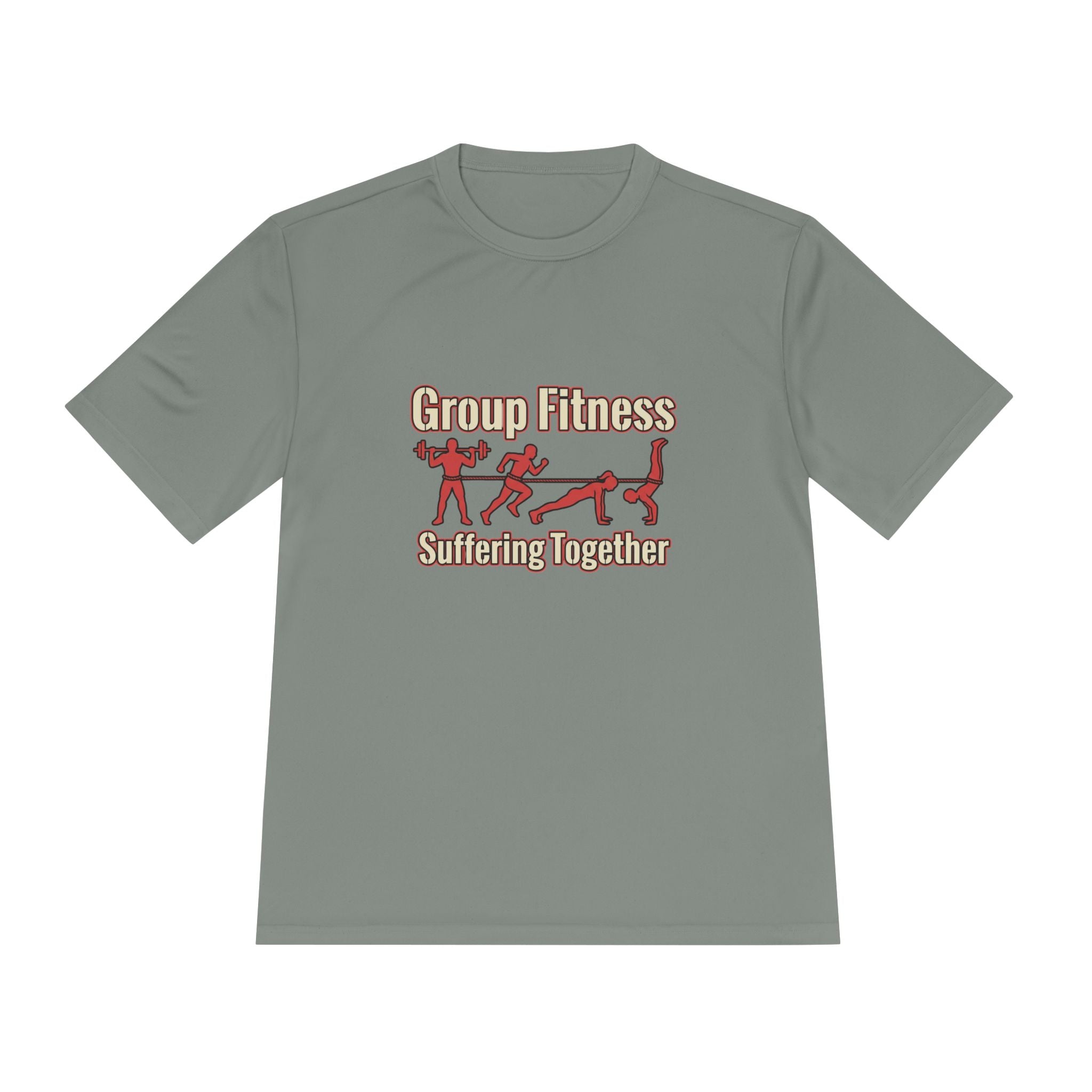 Group Fitness Suffering Together Unisex Moisture Wicking Tee