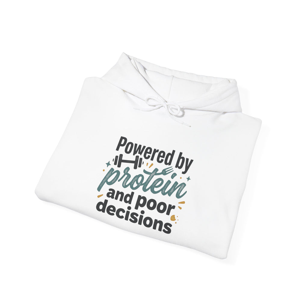 Powered by Protein Unisex Heavy Blend™ Hooded Sweatshirt