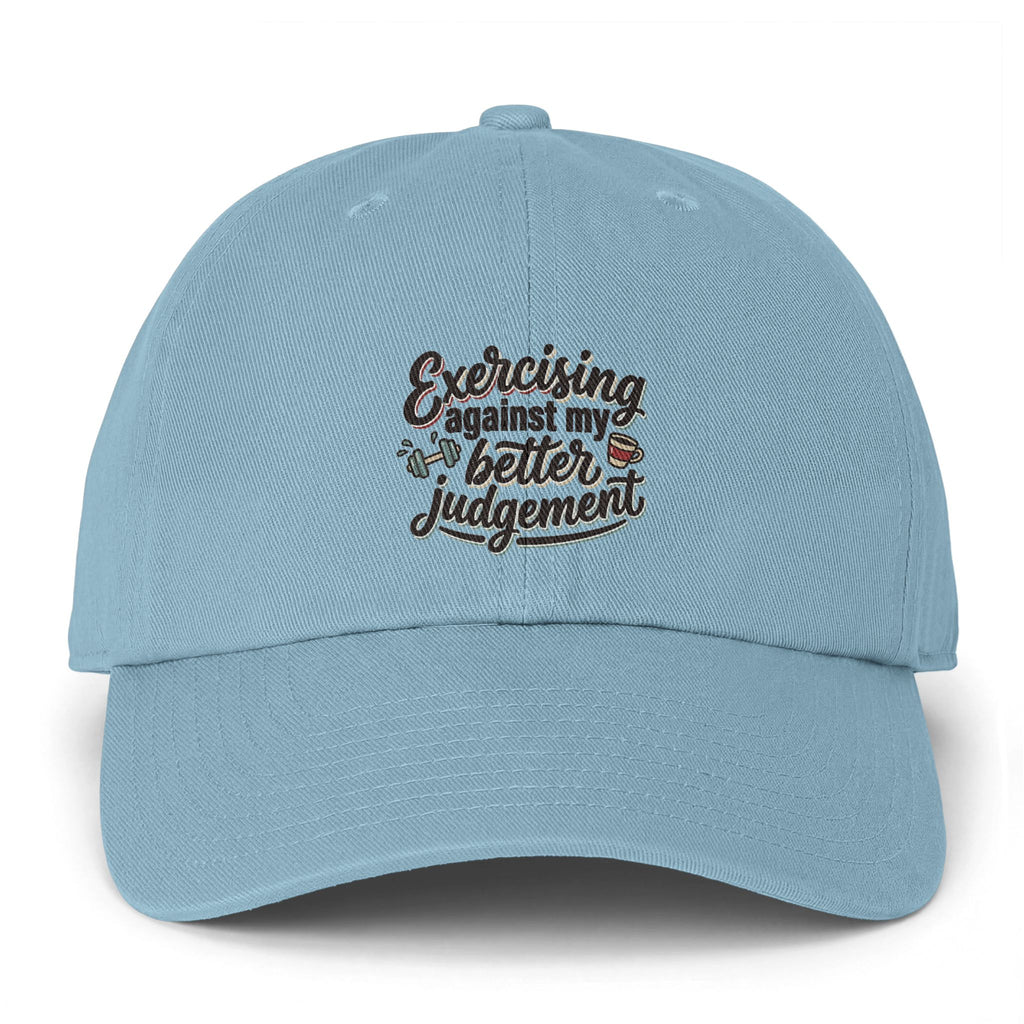 Exercising Against My Better Judgement Clean Up Cap