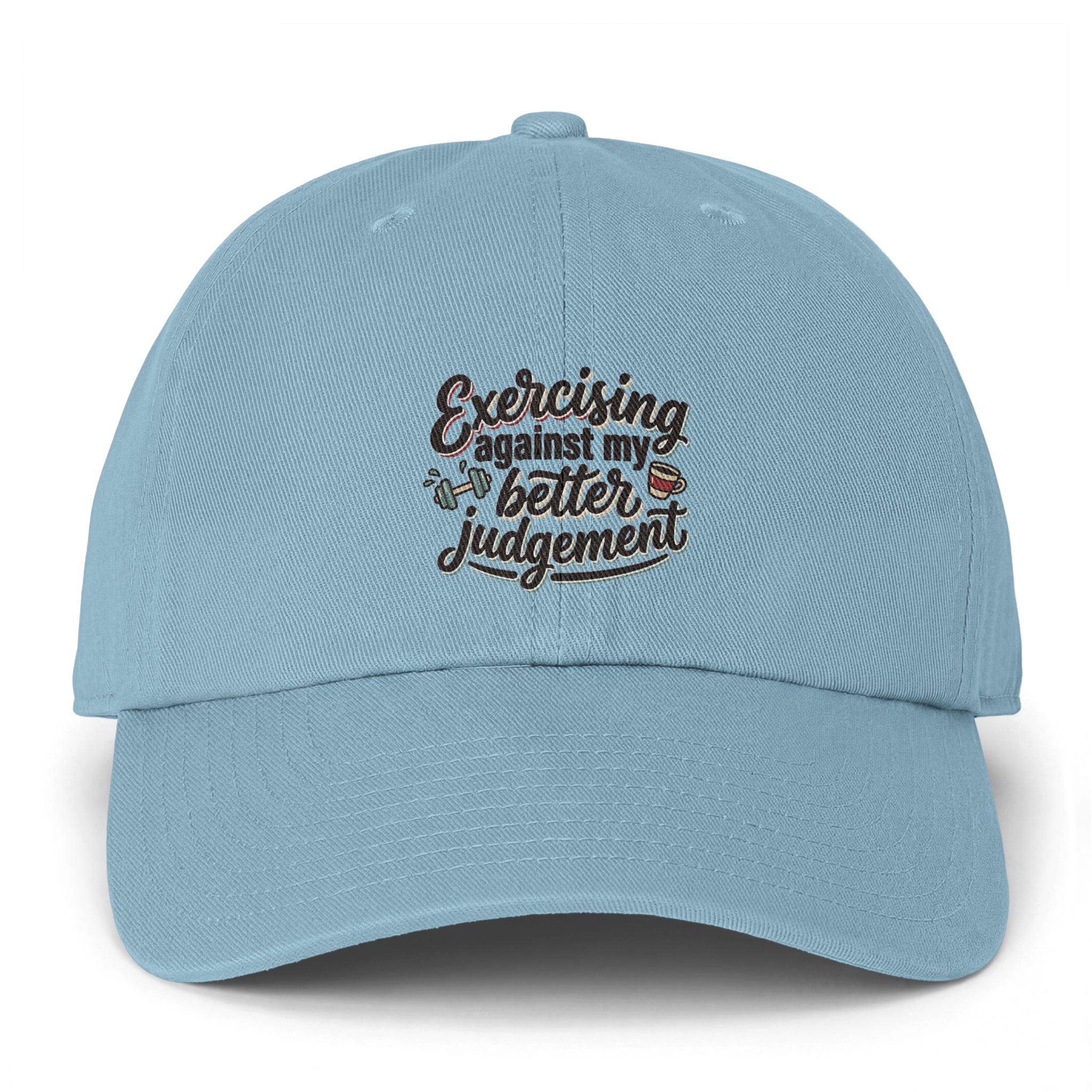 Exercising Against My Better Judgement Clean Up Cap